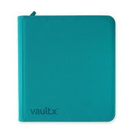 VaultX 12 Pocket Exo-Tec Zip Binder - Ocean Blue