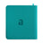 VaultX 12 Pocket Exo-Tec Zip Binder - Ocean Blue