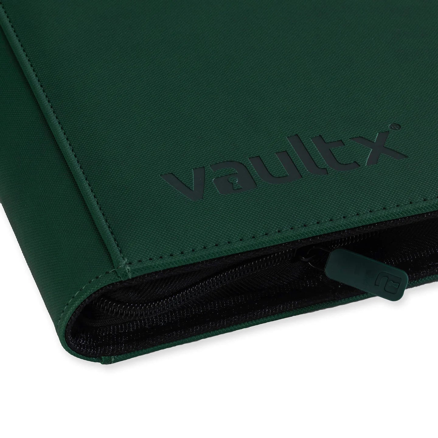 VaultX 12 Pocket Exo-Tec Zip Binder - Forest Green