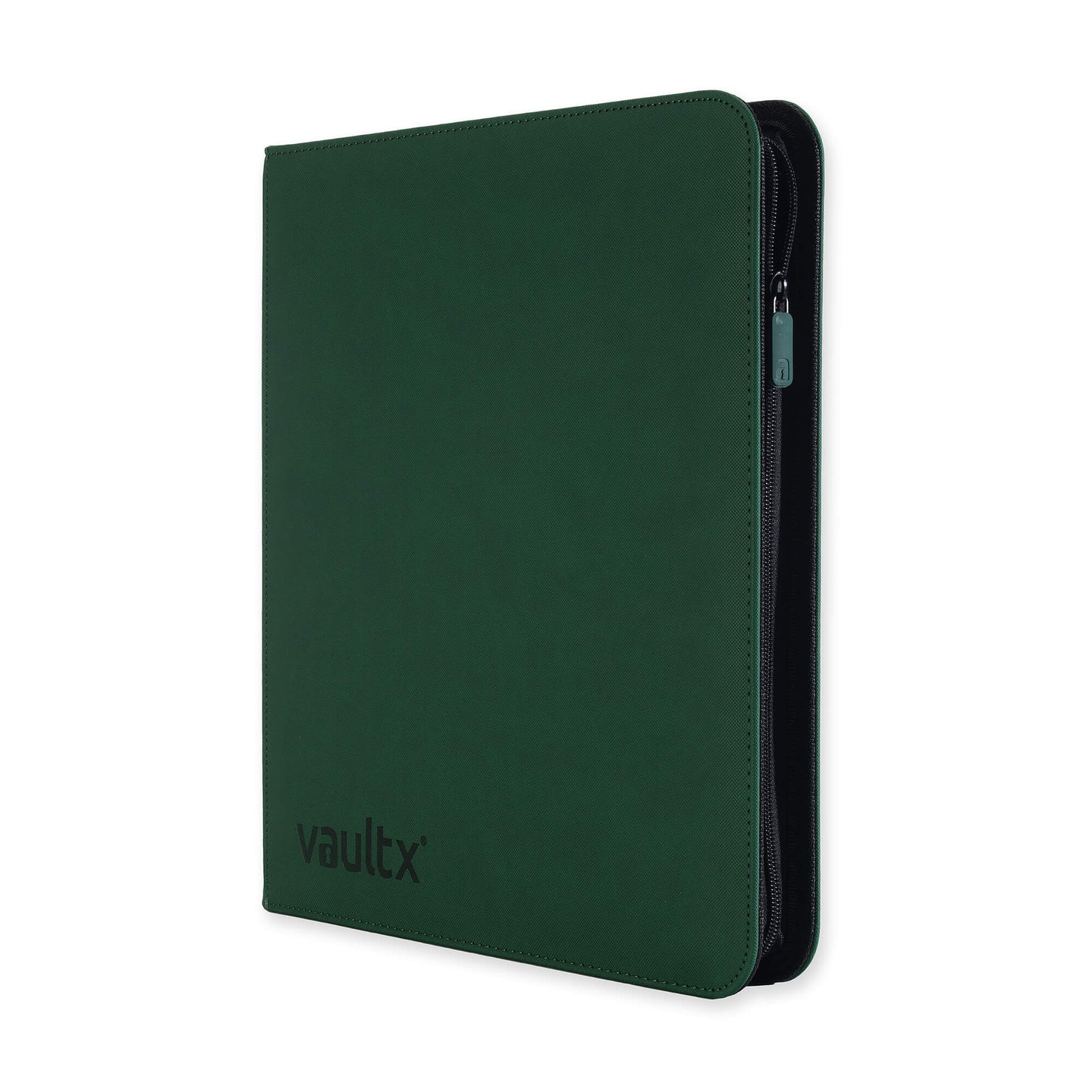 VaultX 12 Pocket Exo-Tec Zip Binder - Forest Green