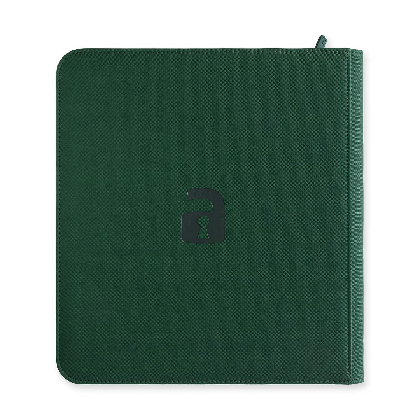 VaultX 12 Pocket Exo-Tec Zip Binder - Forest Green