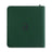 VaultX 12 Pocket Exo-Tec Zip Binder - Forest Green