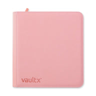 VaultX 12 Pocket Exo-Tec Zip Binder - Just Pink