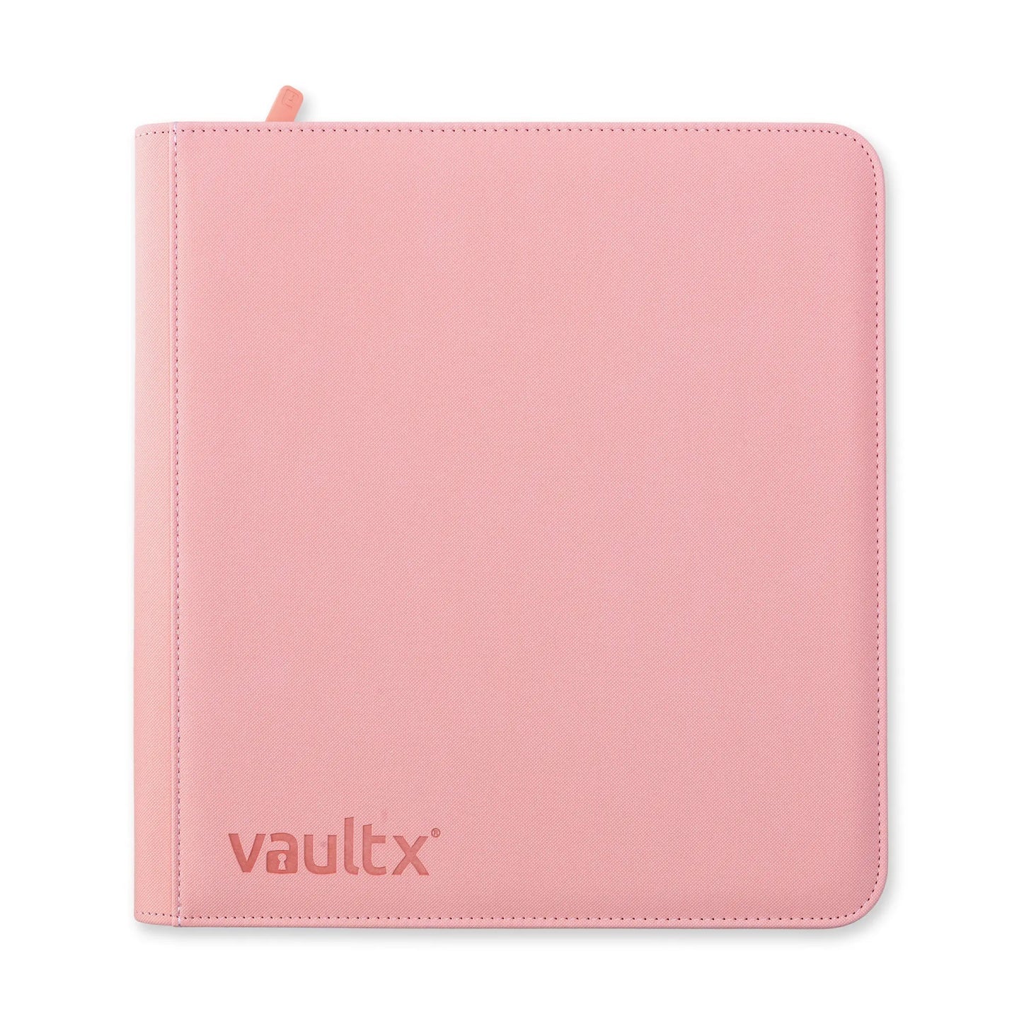 VaultX 12 Pocket Exo-Tec Zip Binder - Just Pink