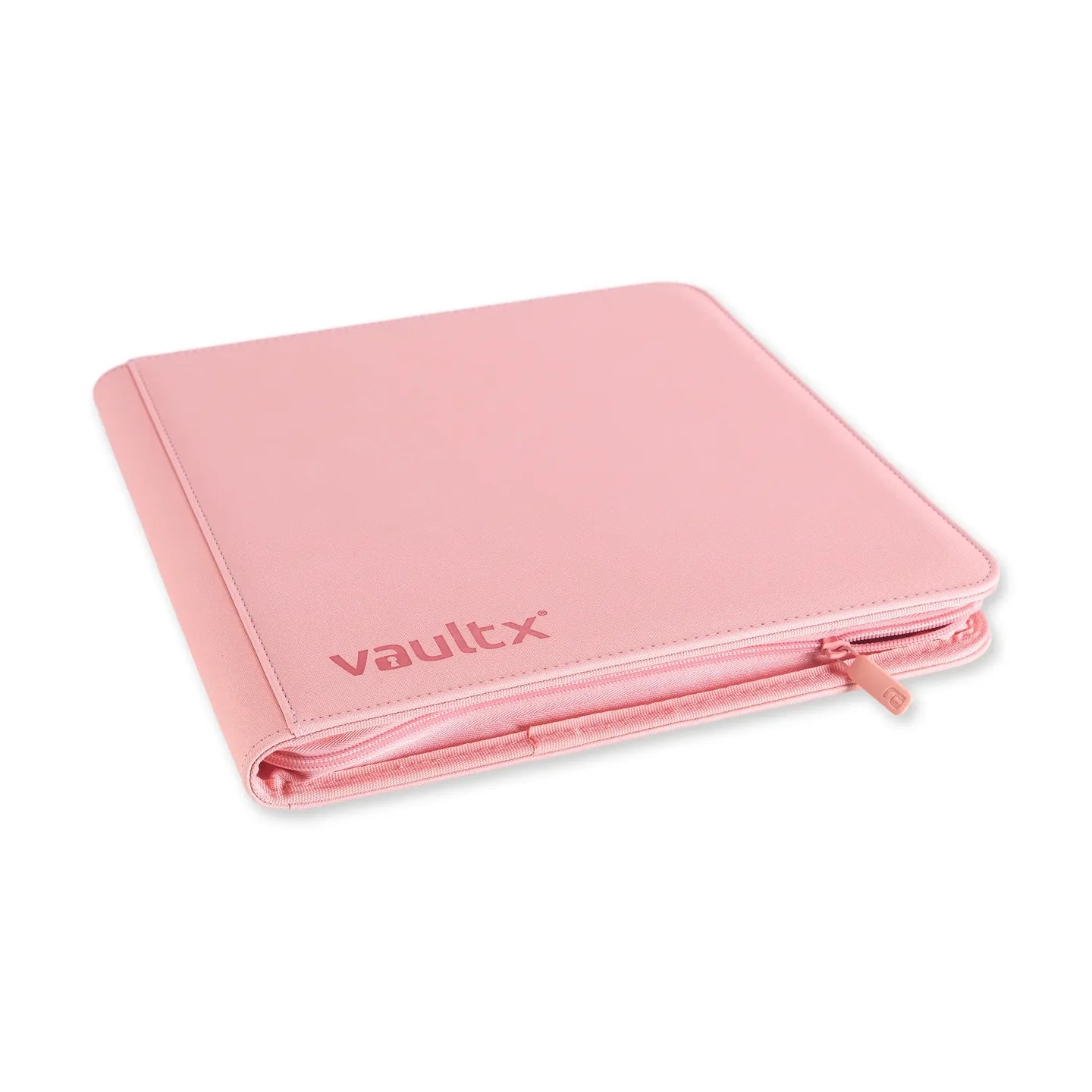 VaultX 12 Pocket Exo-Tec Zip Binder - Just Pink