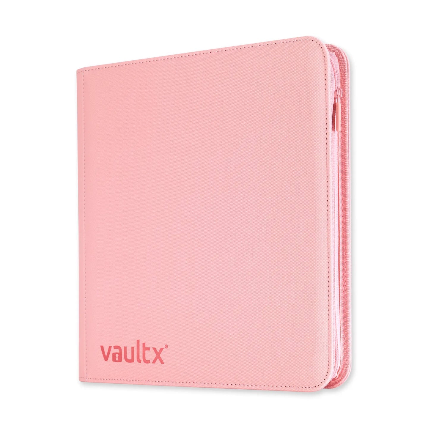 VaultX 12 Pocket Exo-Tec Zip Binder - Just Pink