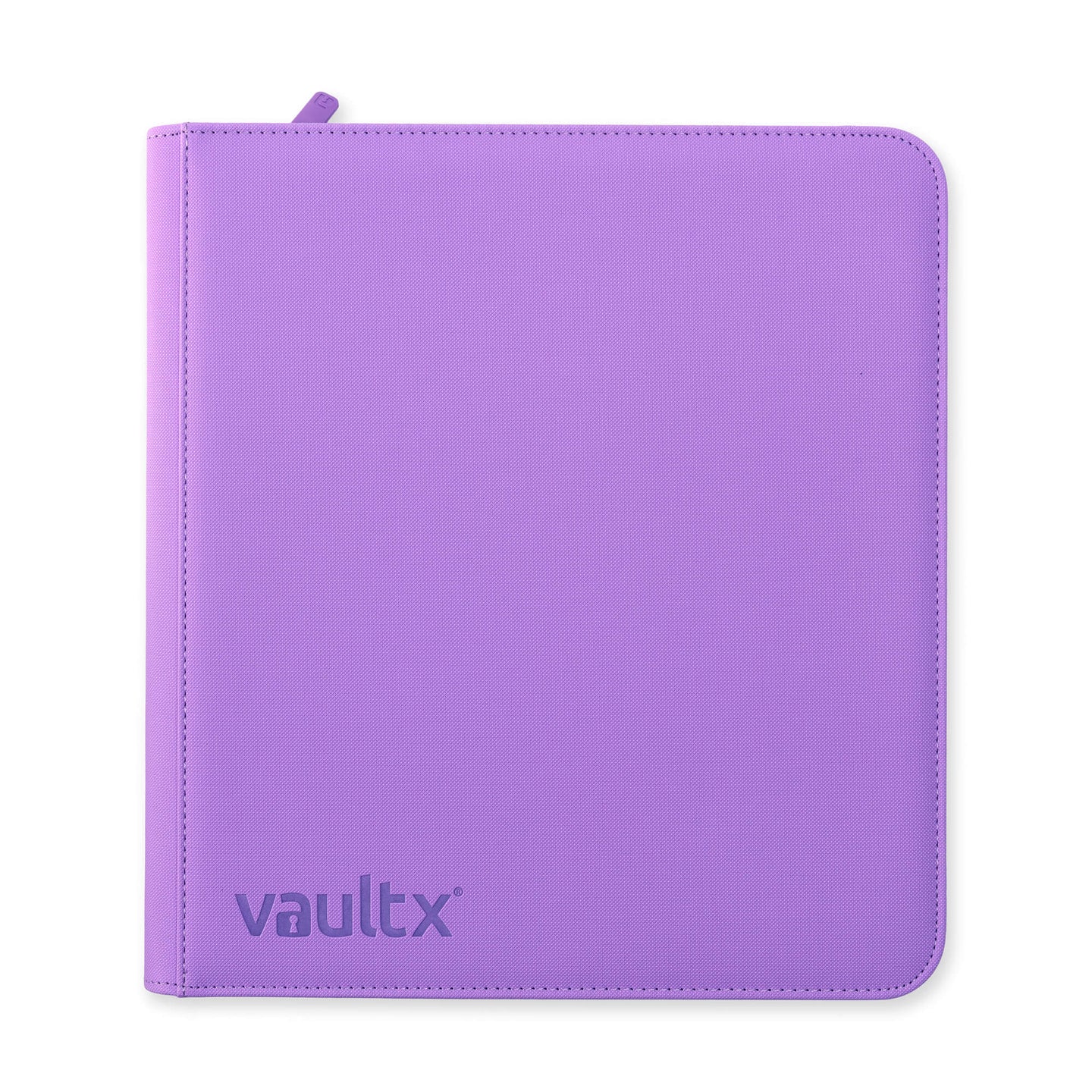 VaultX 12 Pocket Exo-Tec Zip Binder - Just Purple