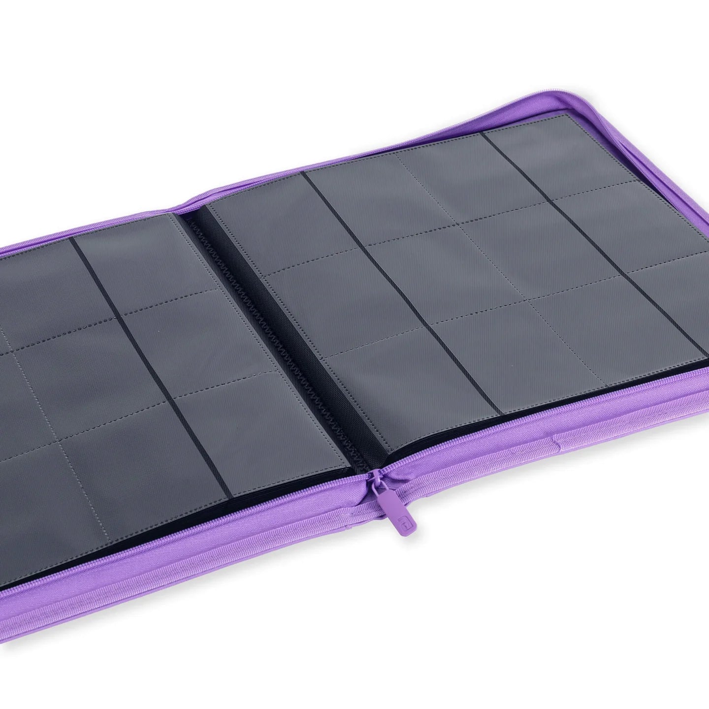 VaultX 12 Pocket Exo-Tec Zip Binder - Just Purple