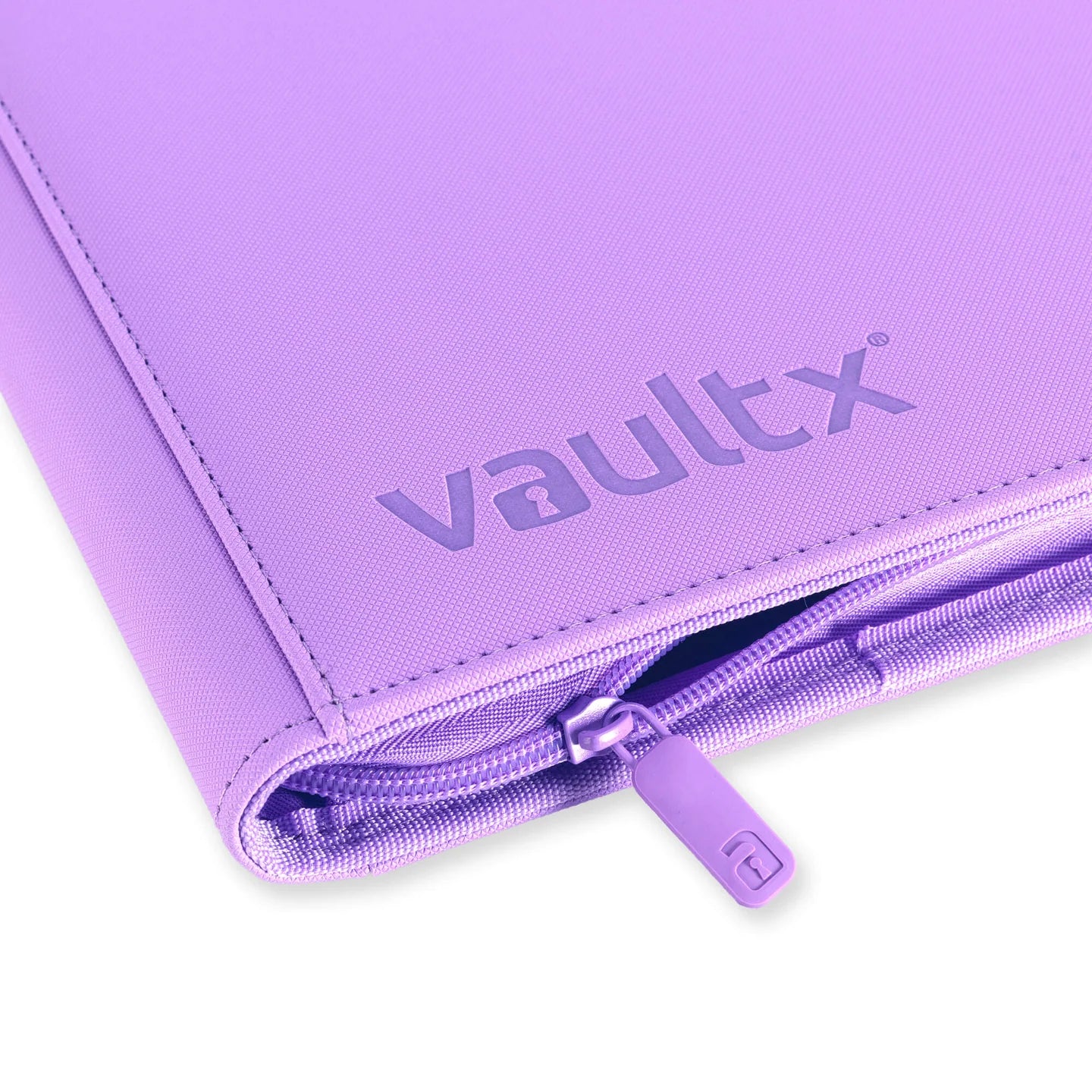 VaultX 12 Pocket Exo-Tec Zip Binder - Just Purple