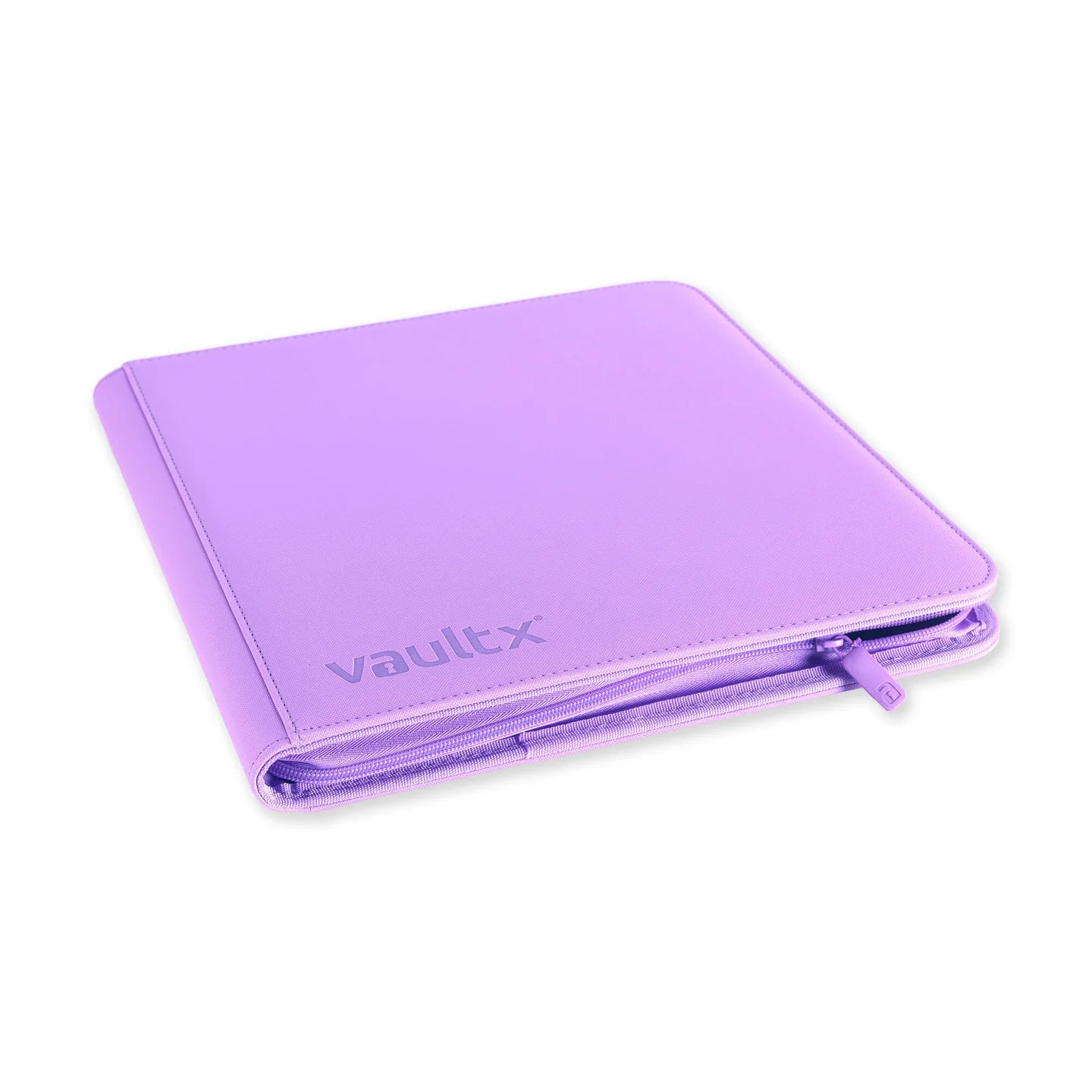 VaultX 12 Pocket Exo-Tec Zip Binder - Just Purple