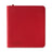 VaultX 12 Pocket Exo-Tec Zip Binder - Fire Red