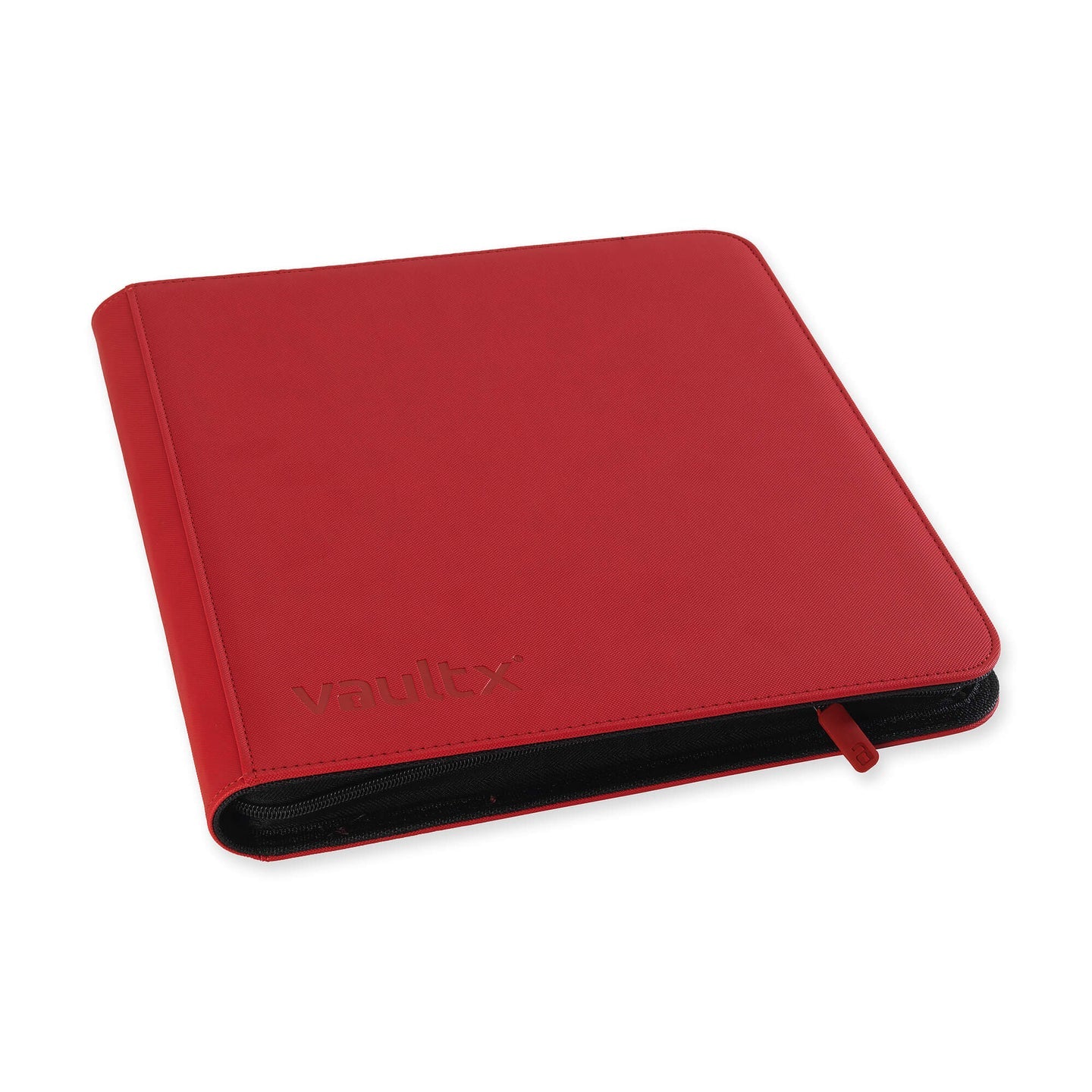 VaultX 12 Pocket Exo-Tec Zip Binder - Fire Red