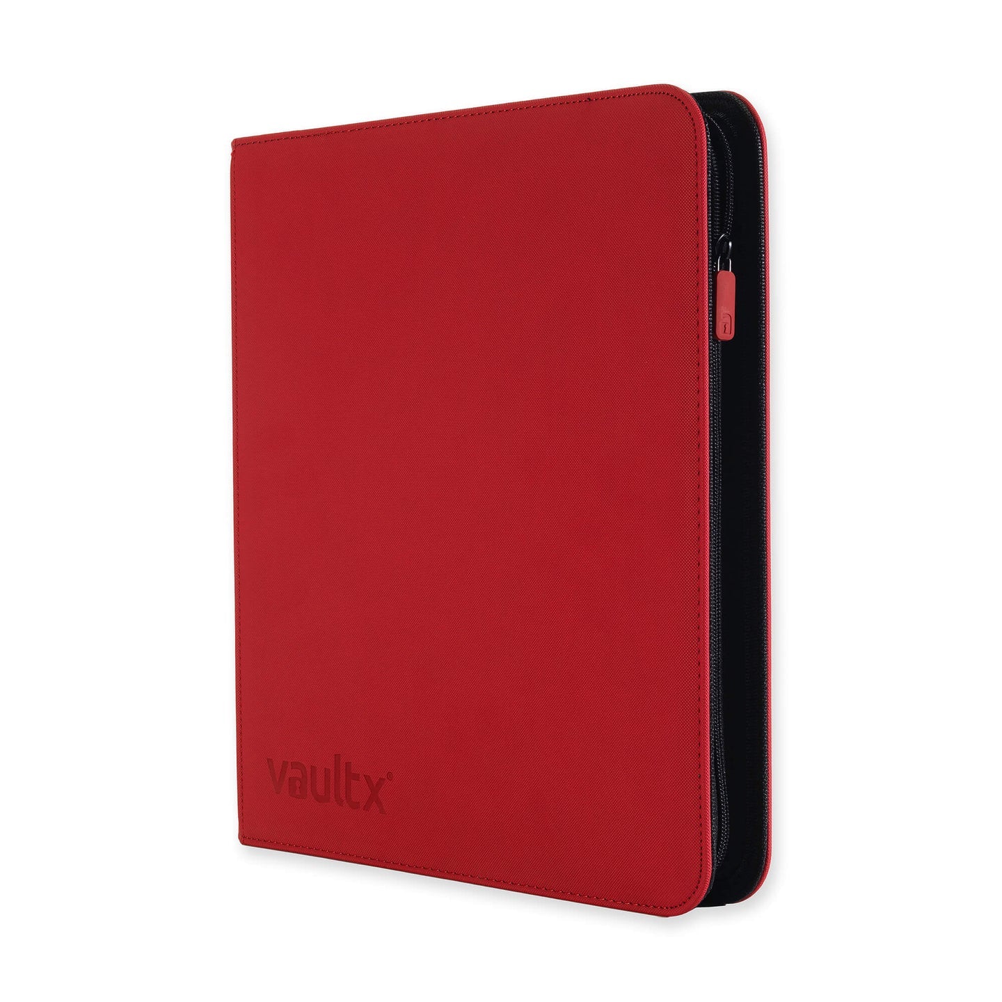 VaultX 12 Pocket Exo-Tec Zip Binder - Fire Red
