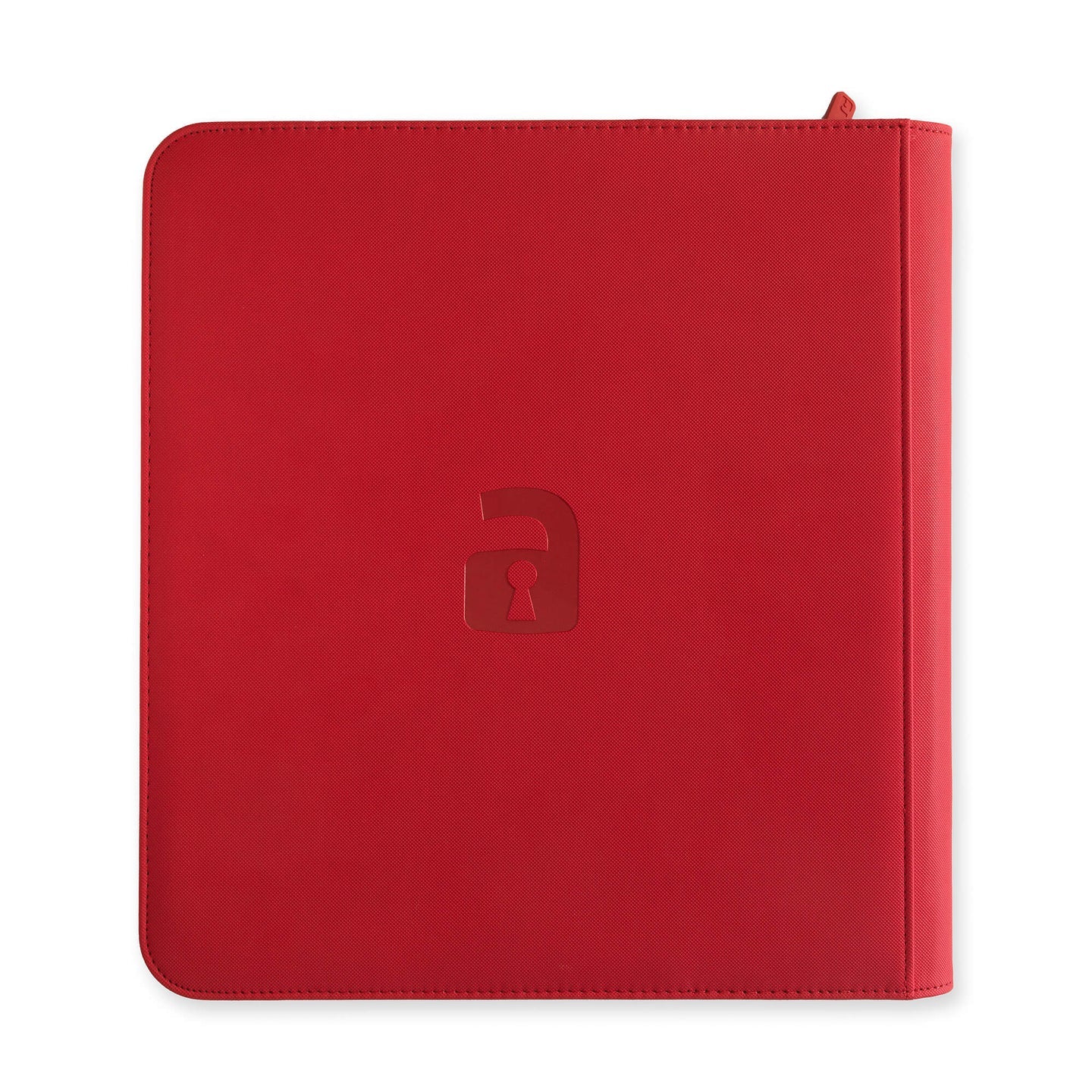 VaultX 12 Pocket Exo-Tec Zip Binder - Fire Red