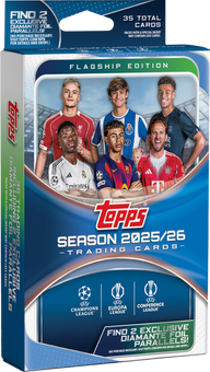 Topps UEFA Club Competitions Flagship 2025/26 - Hanger Pack