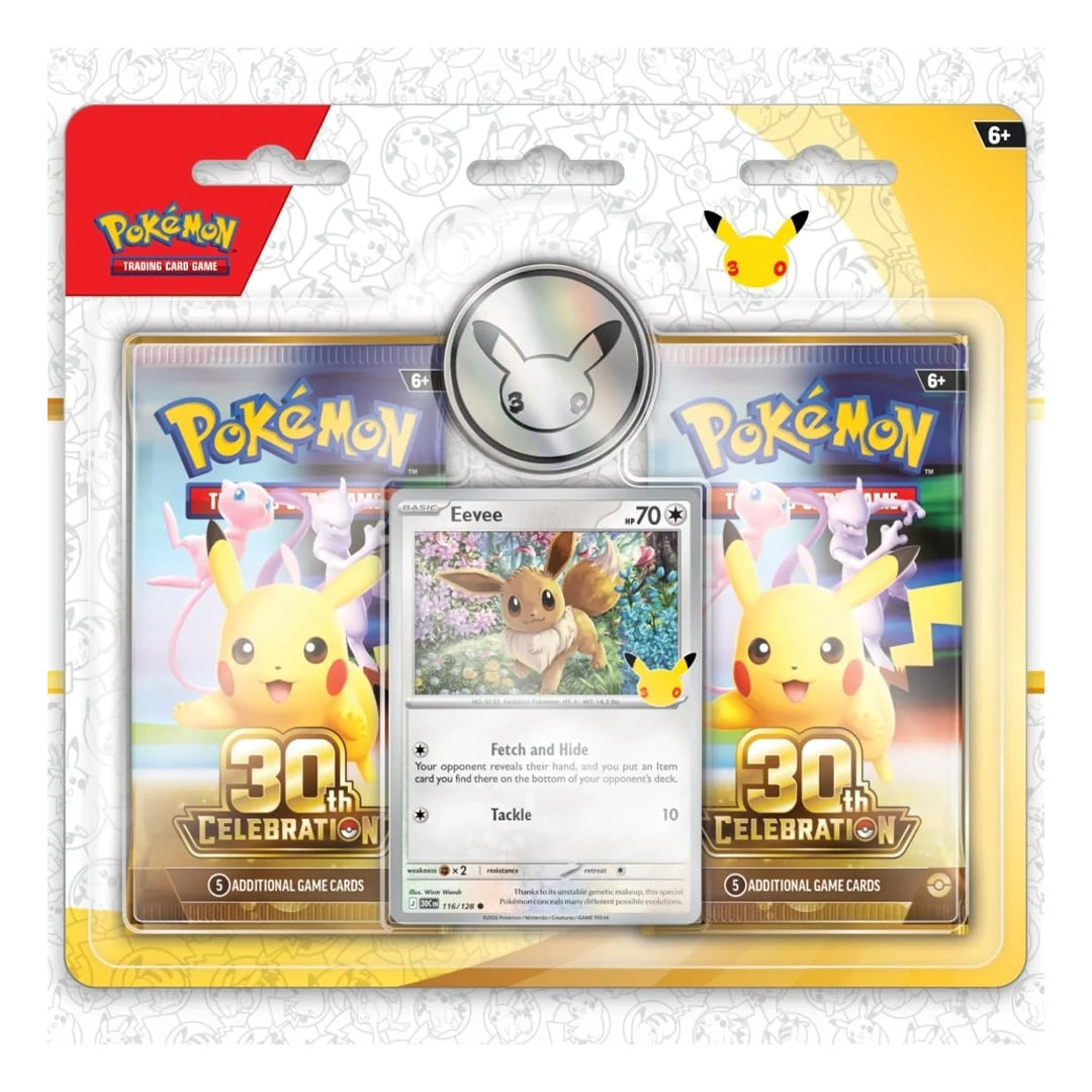 Pokémon TCG: 30th Celebration 2 Pack Blister