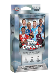 Topps Chrome UEFA Club Competitions 2025/26 - Hanger Pack