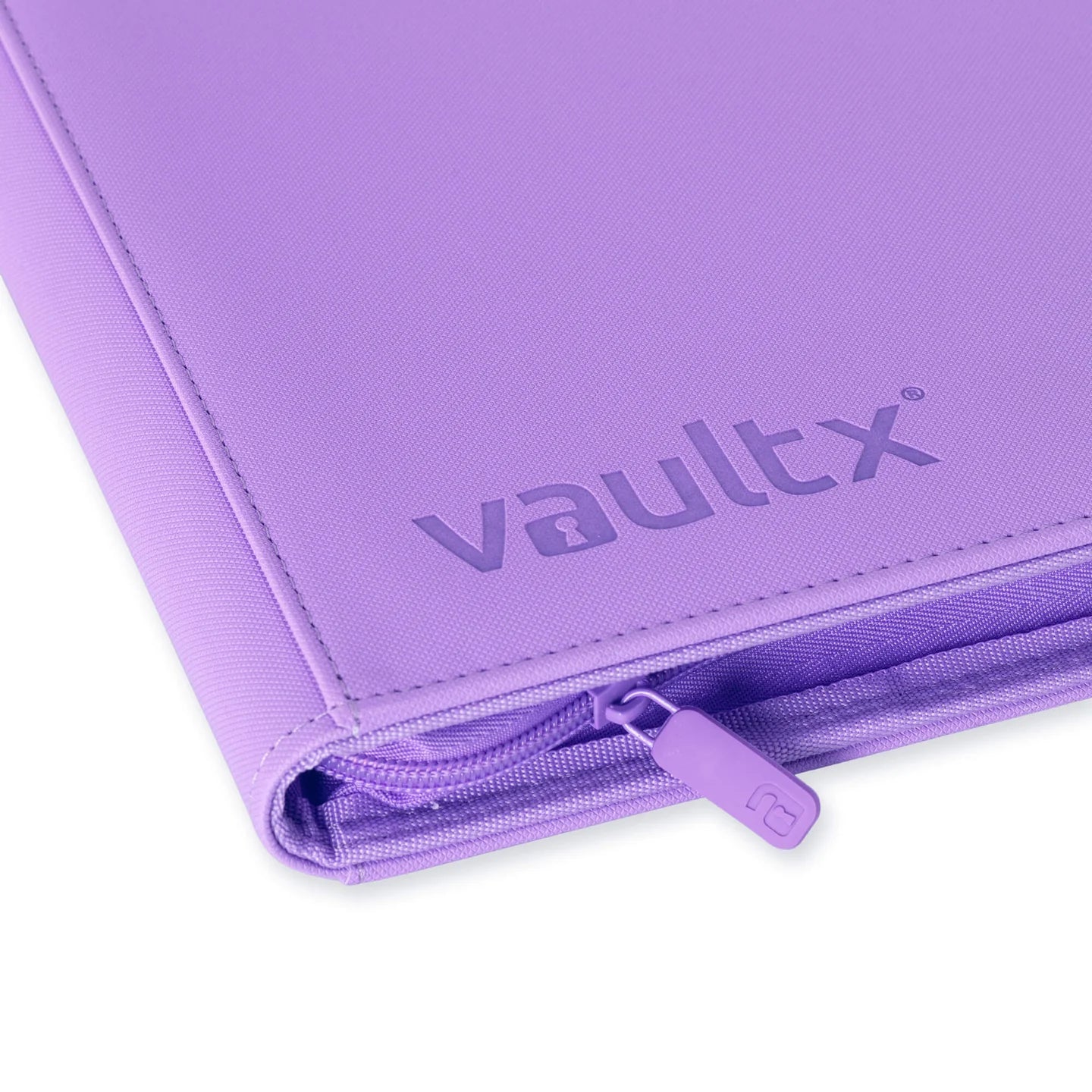 VaultX 9 Pocket Exo-Tec Zip Binder Just Purple