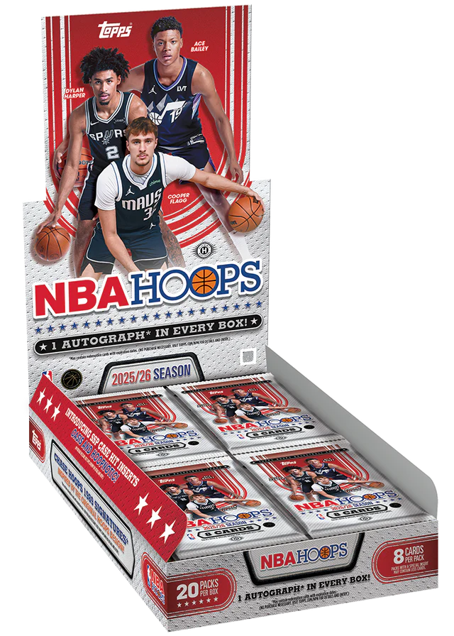 Topps NBA Hoops Basketball 2025/26 Hobby Box