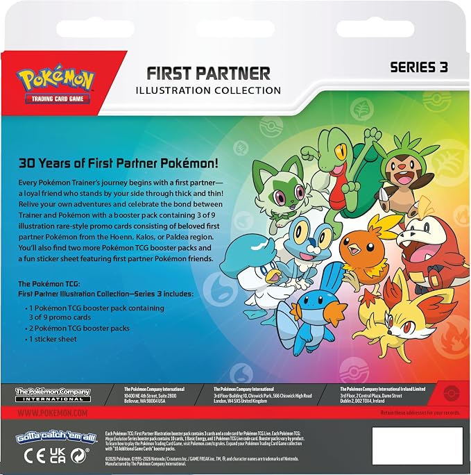 Pokémon TCG: First Partner Illustration Collection - Series 3