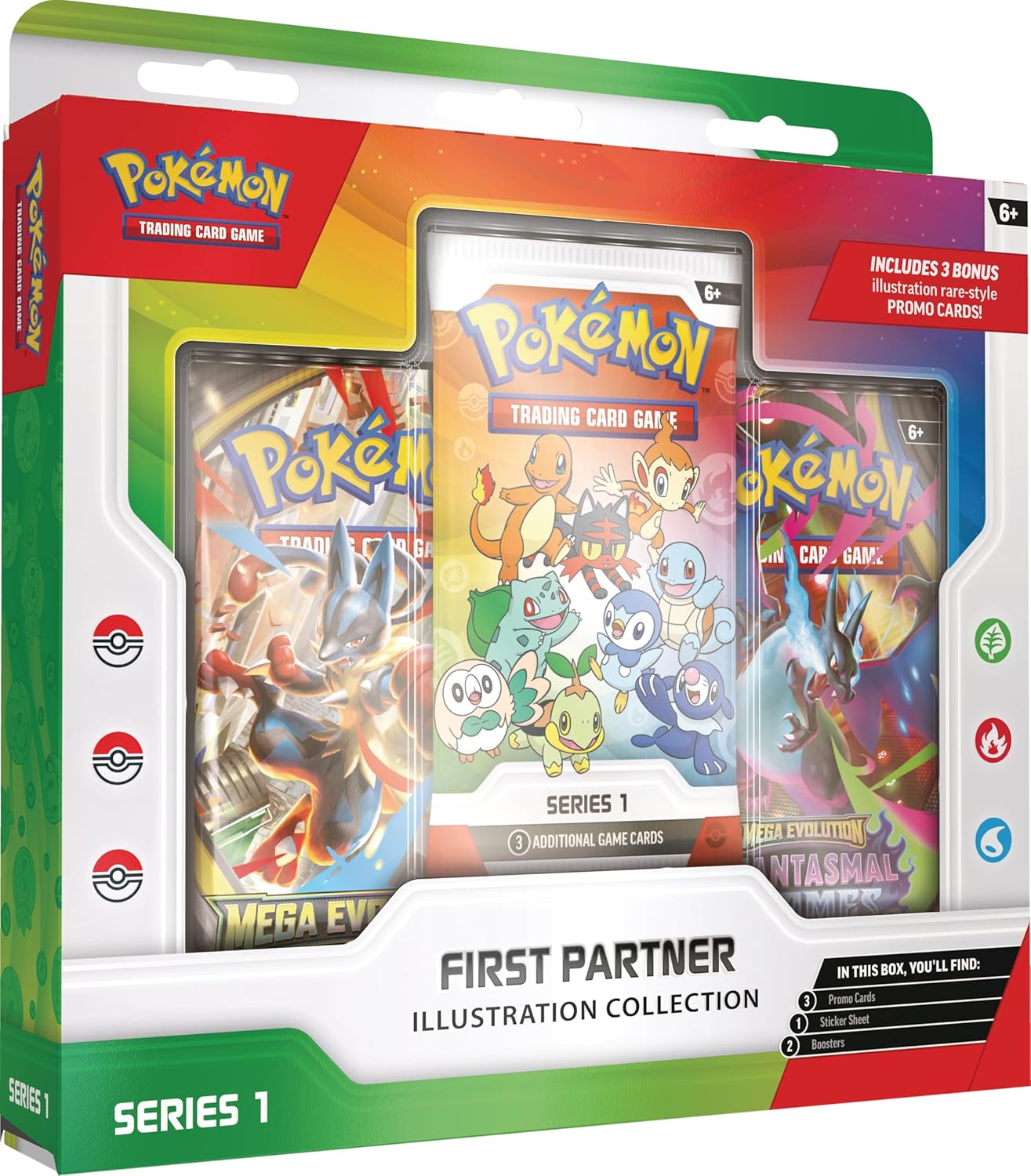 Pokémon TCG: First Partner Illustration Collection - Series 1