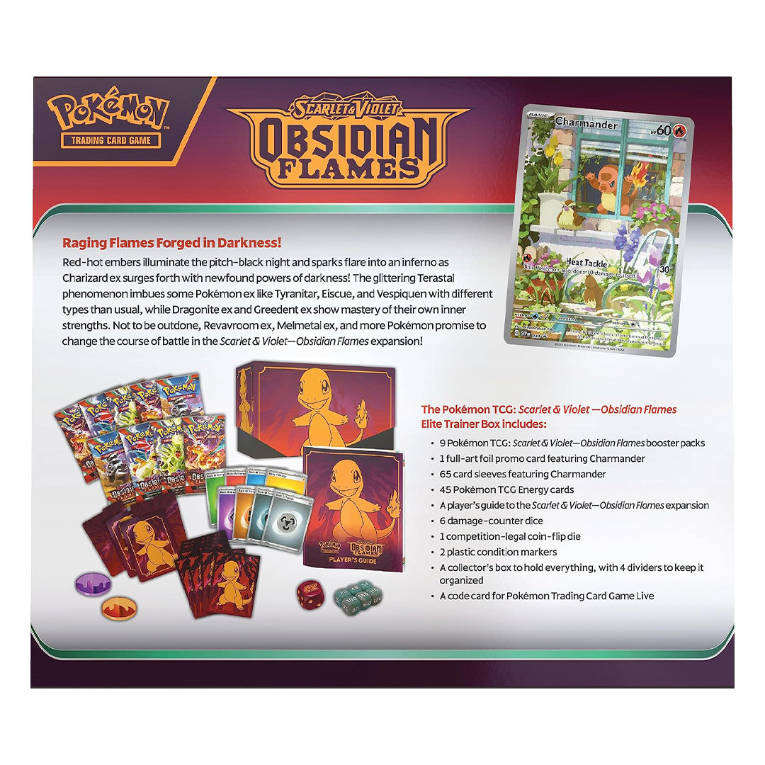 Pokémon TCG: Scarlet & Violet - Obsidian Flames Elite Trainer Box