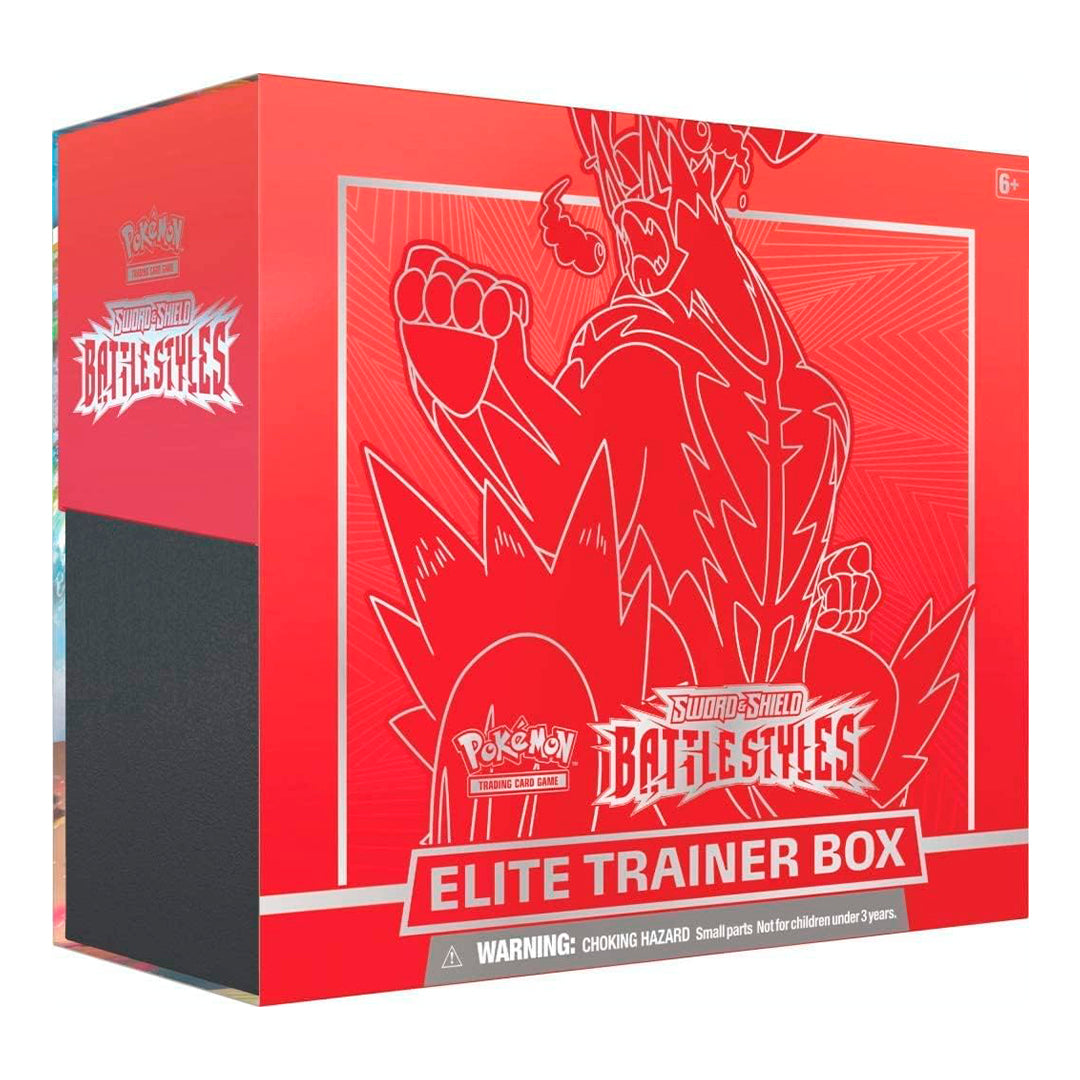 Pokémon TCG: Sword & Shield - Battle Styles Elite Trainer Box (Red)