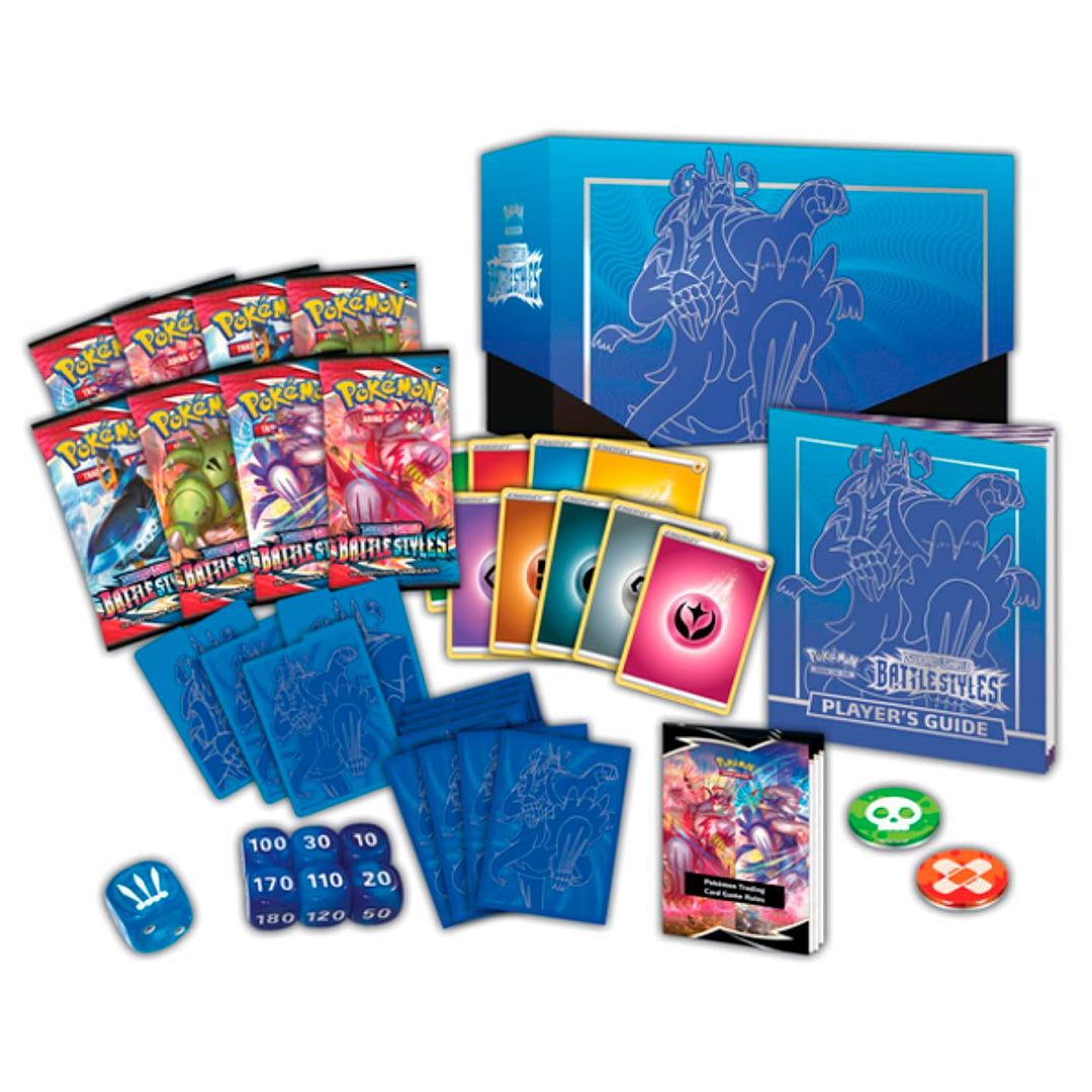Pokémon TCG: Sword & Shield - Battle Styles Elite Trainer Box (Blue)