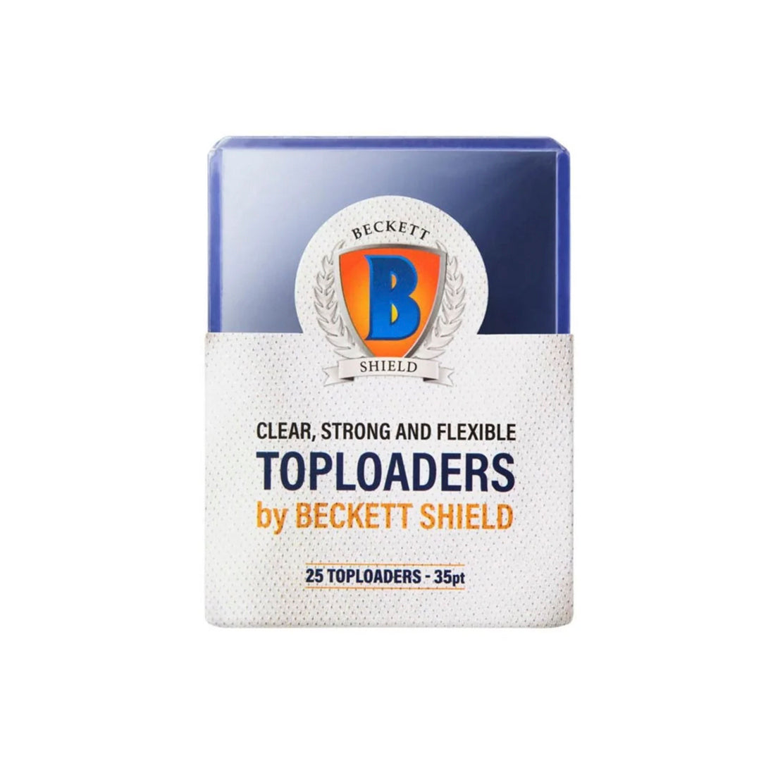 Beckett Shield Toploaders - 25 stk.