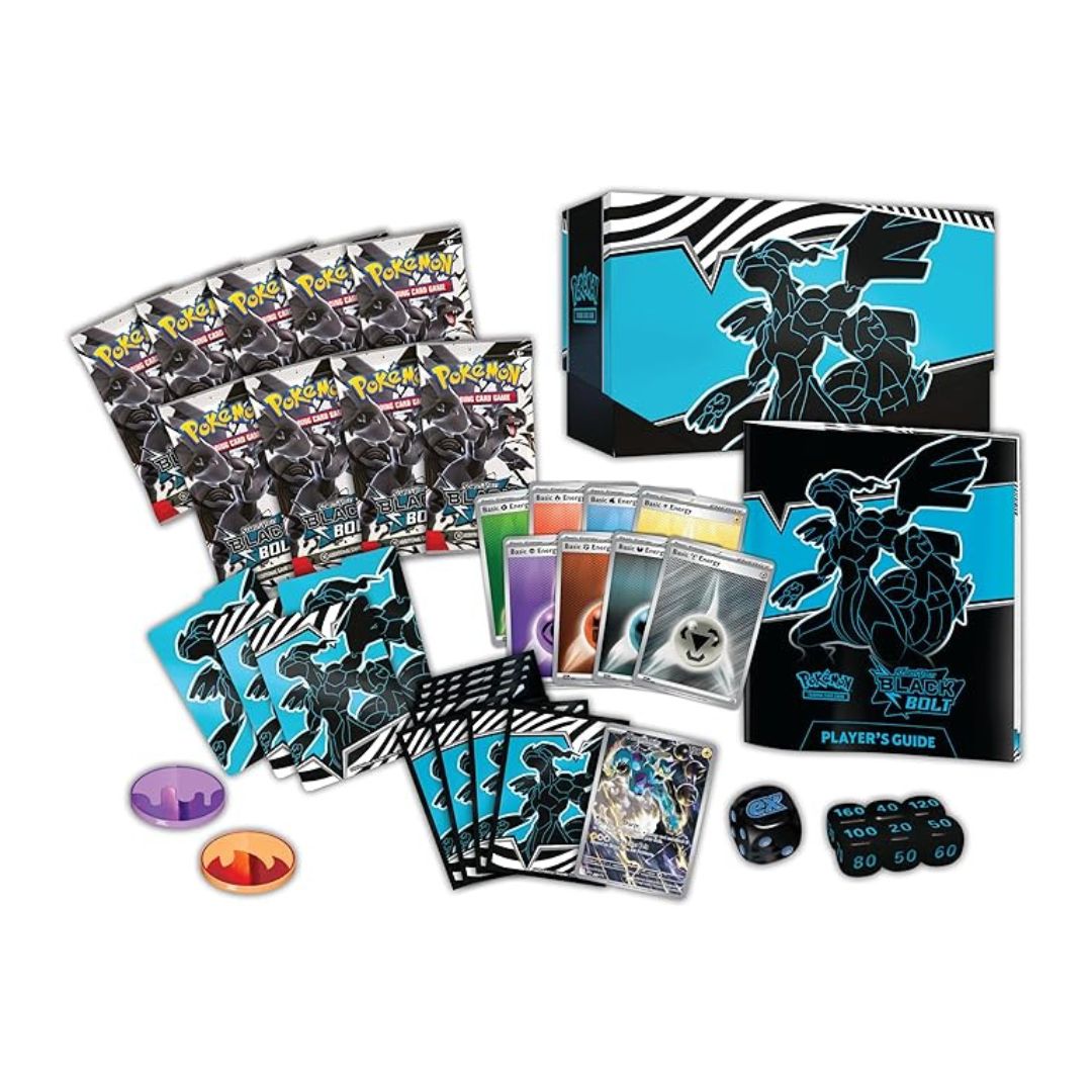 Pokémon TCG: Scarlet & Violet - Black Bolt Elite Trainer Box