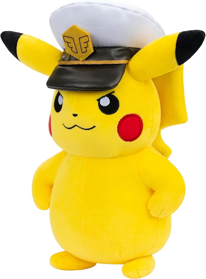 Pokémon Plush: Captain Pikachu (20 cm)