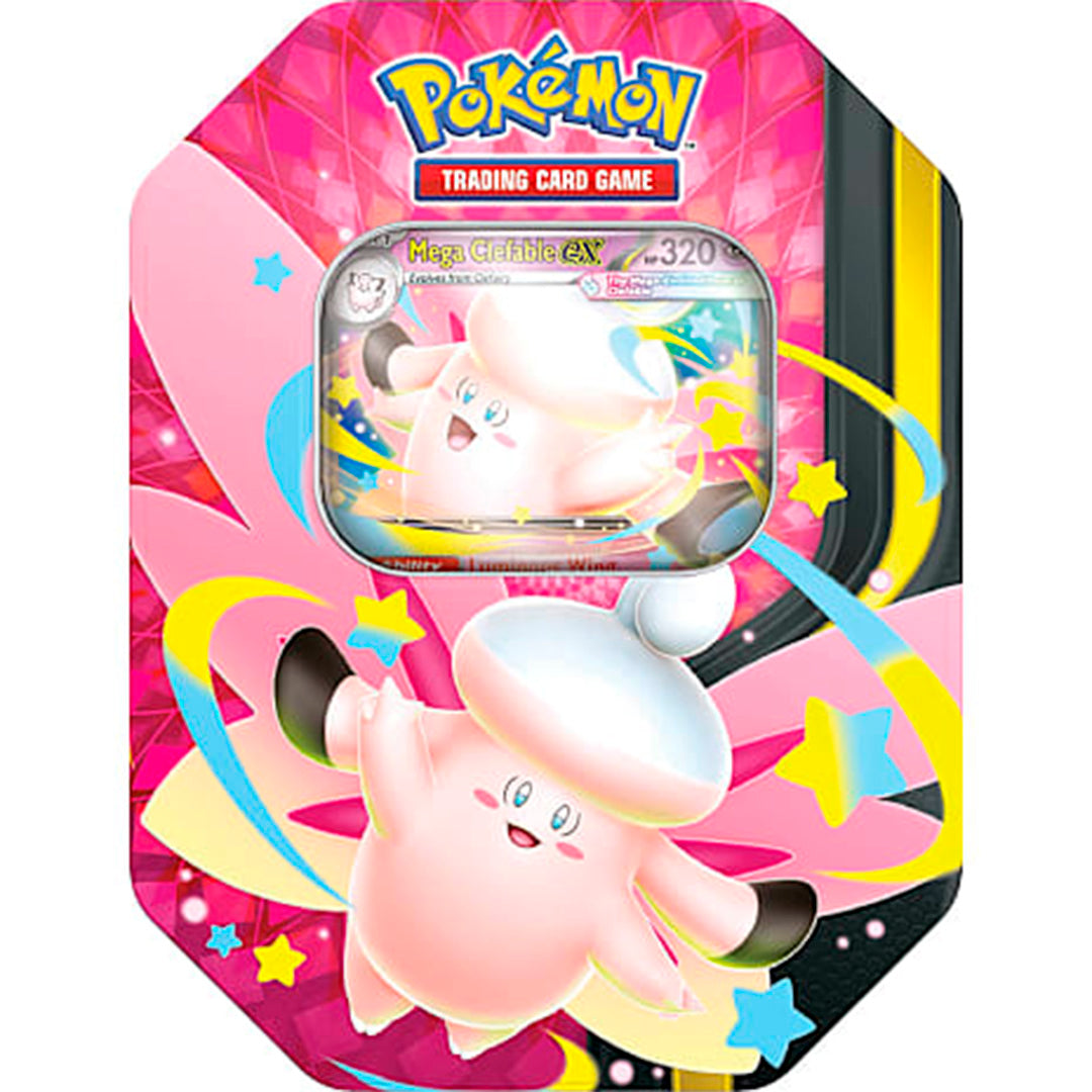 Pokémon TCG: Summer ex Tin – Mega Clefable ex