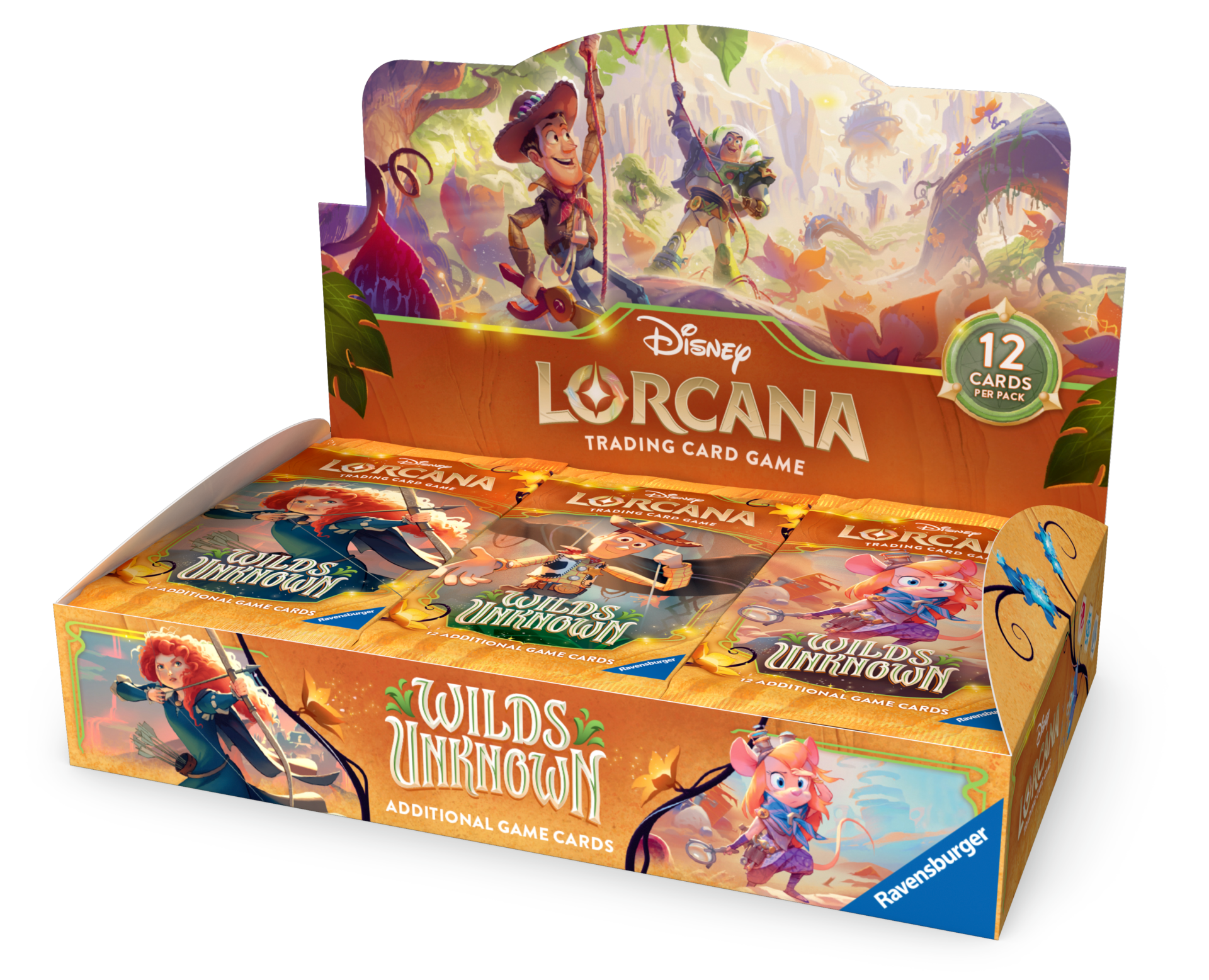 Disney Lorcana: Wilds Unknown Booster Display