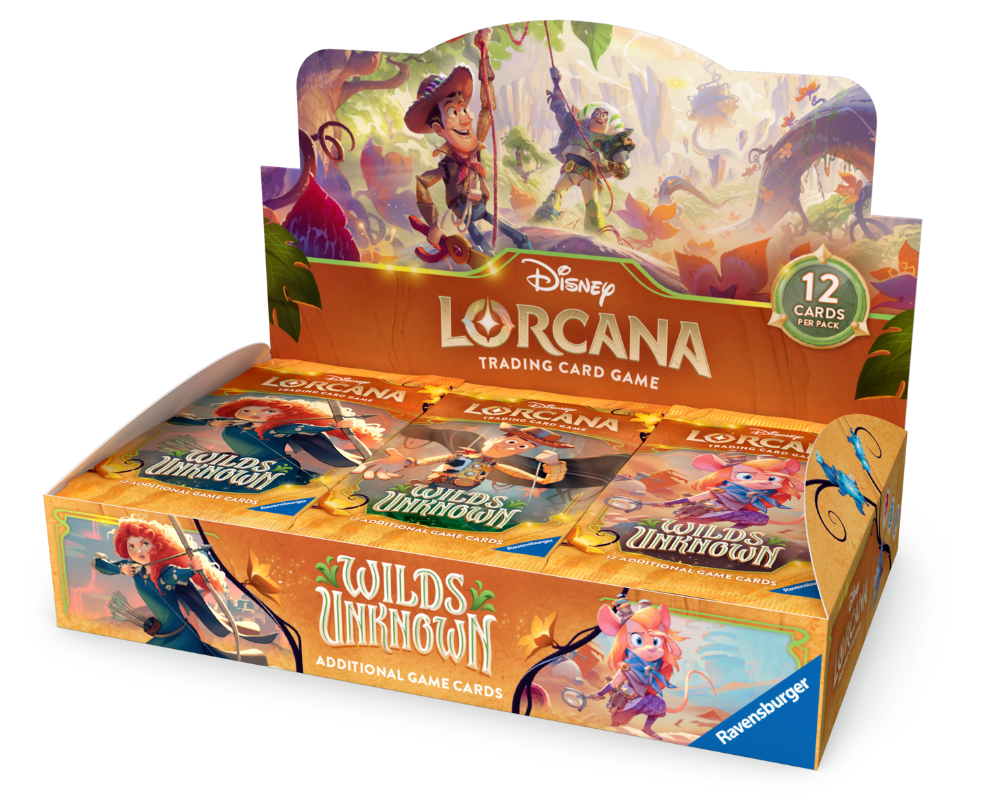 Disney Lorcana: Wilds Unknown Booster Display