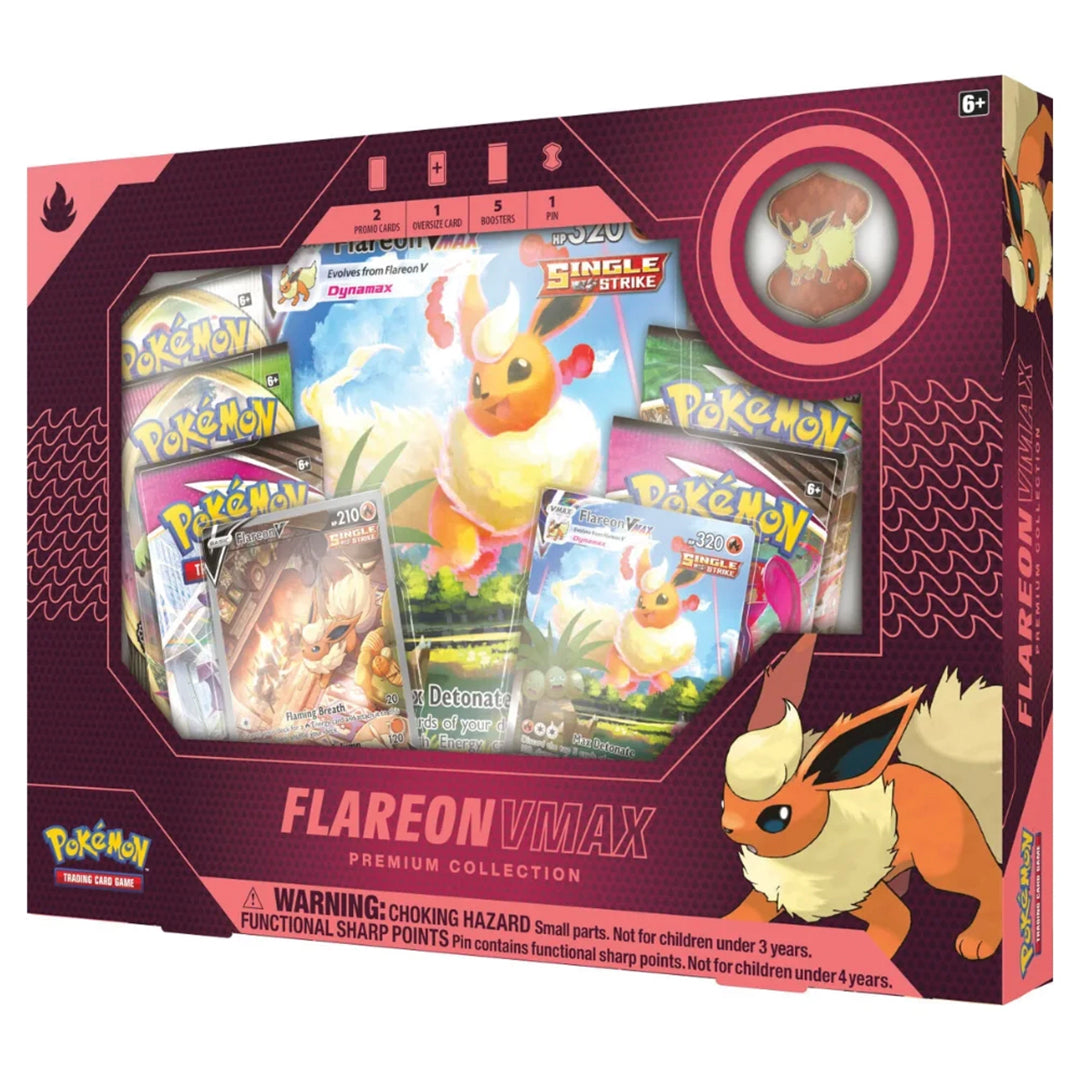 Pokémon TCG: Flareon VMAX Premium Collection