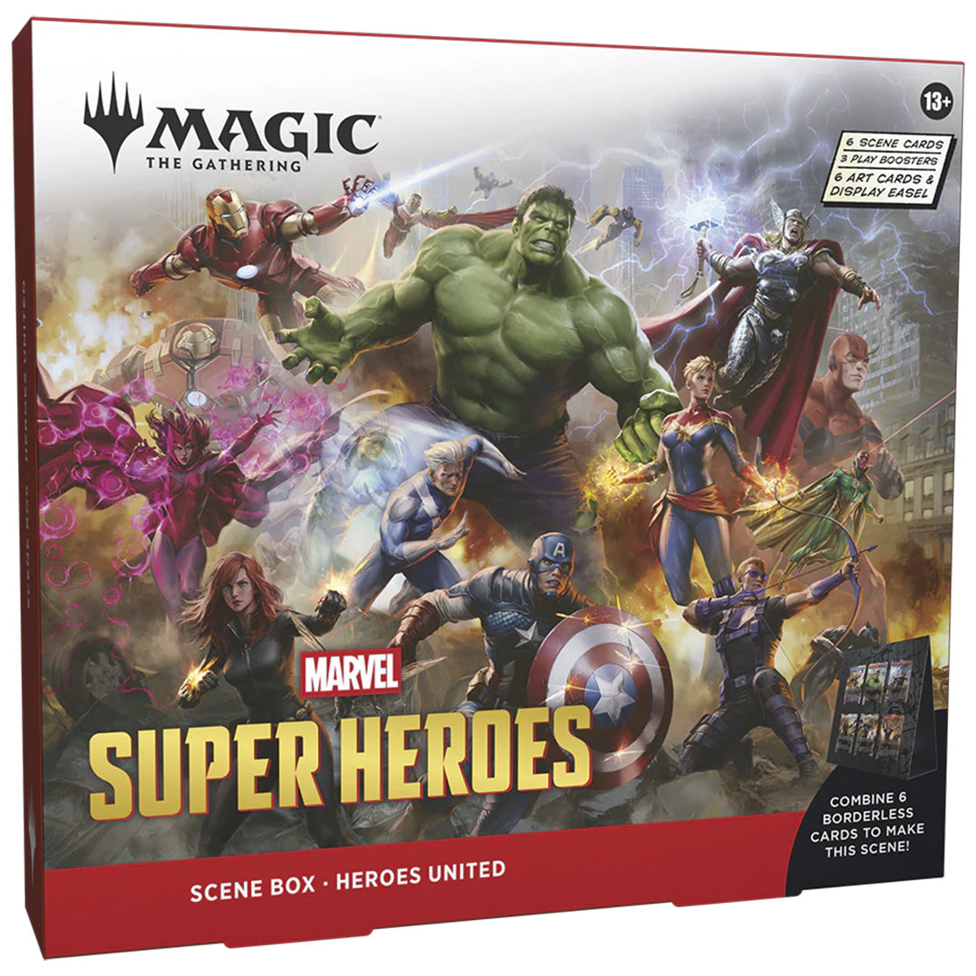 Magic The Gathering: Marvel Super Heroes Scene Box - Heroes United