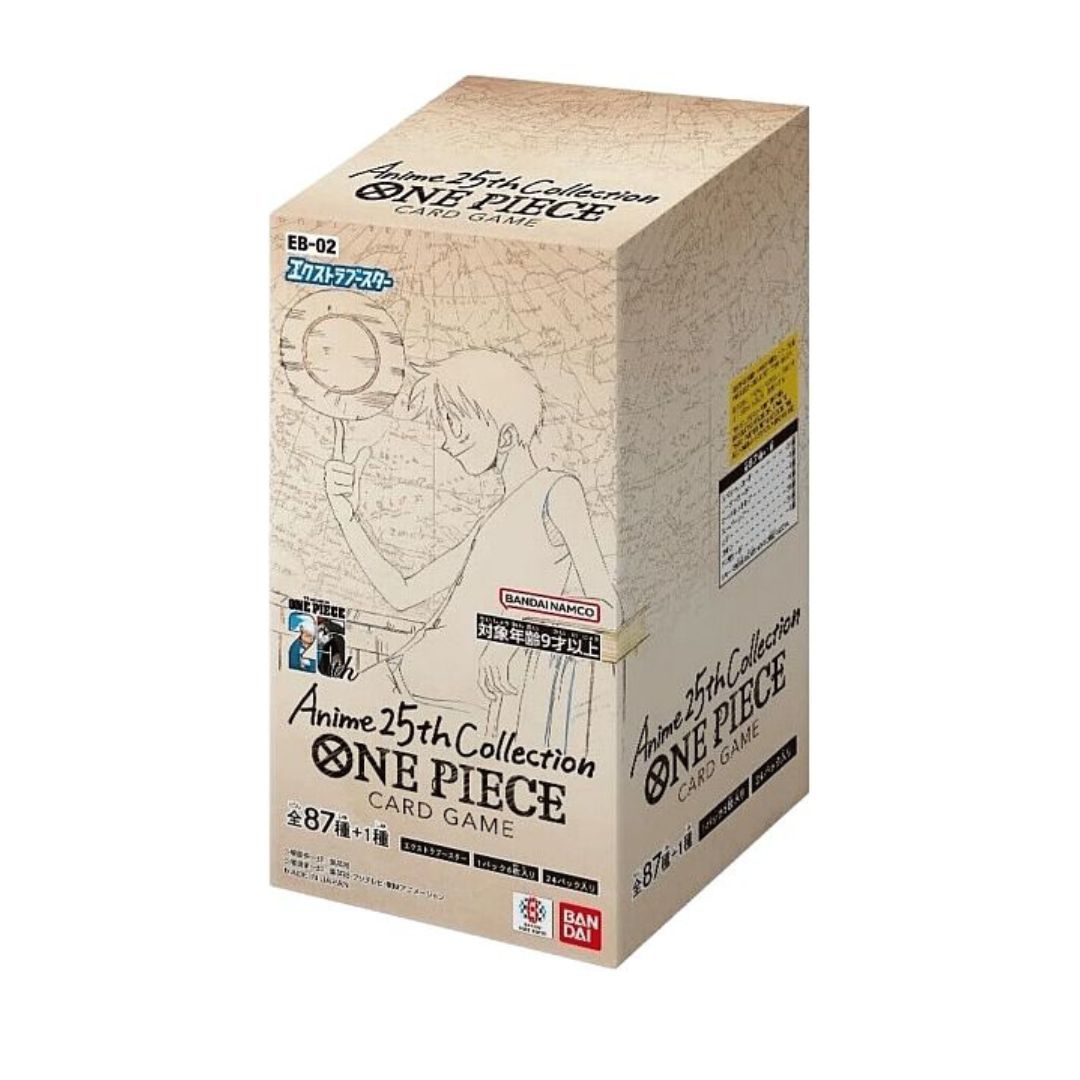 One Piece Card Game: Anime 25th Collection Extra Booster Box EB 02 - Japansk