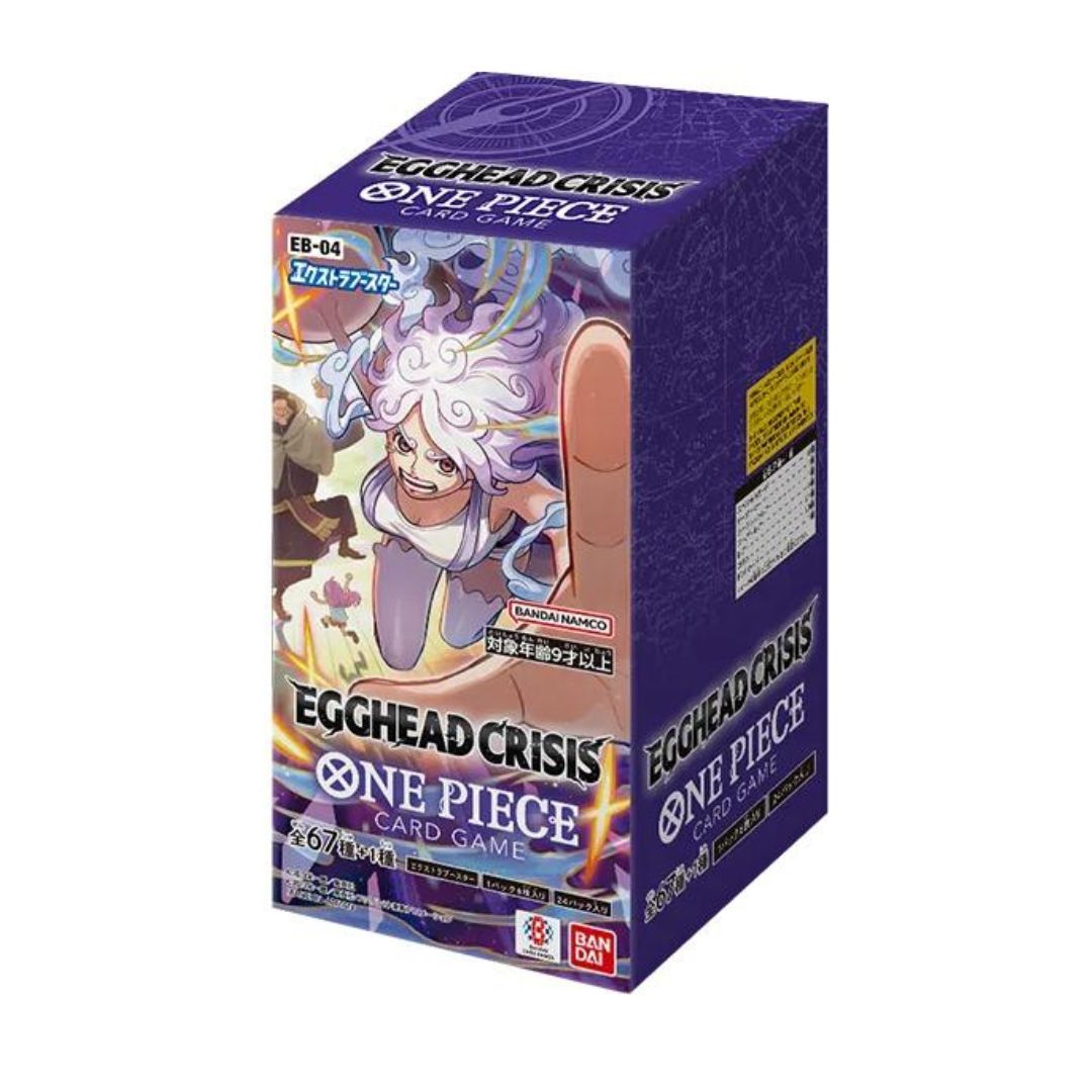 One Piece Card Game: Egghead Crisis Extra Booster Box EB 04 - Japansk