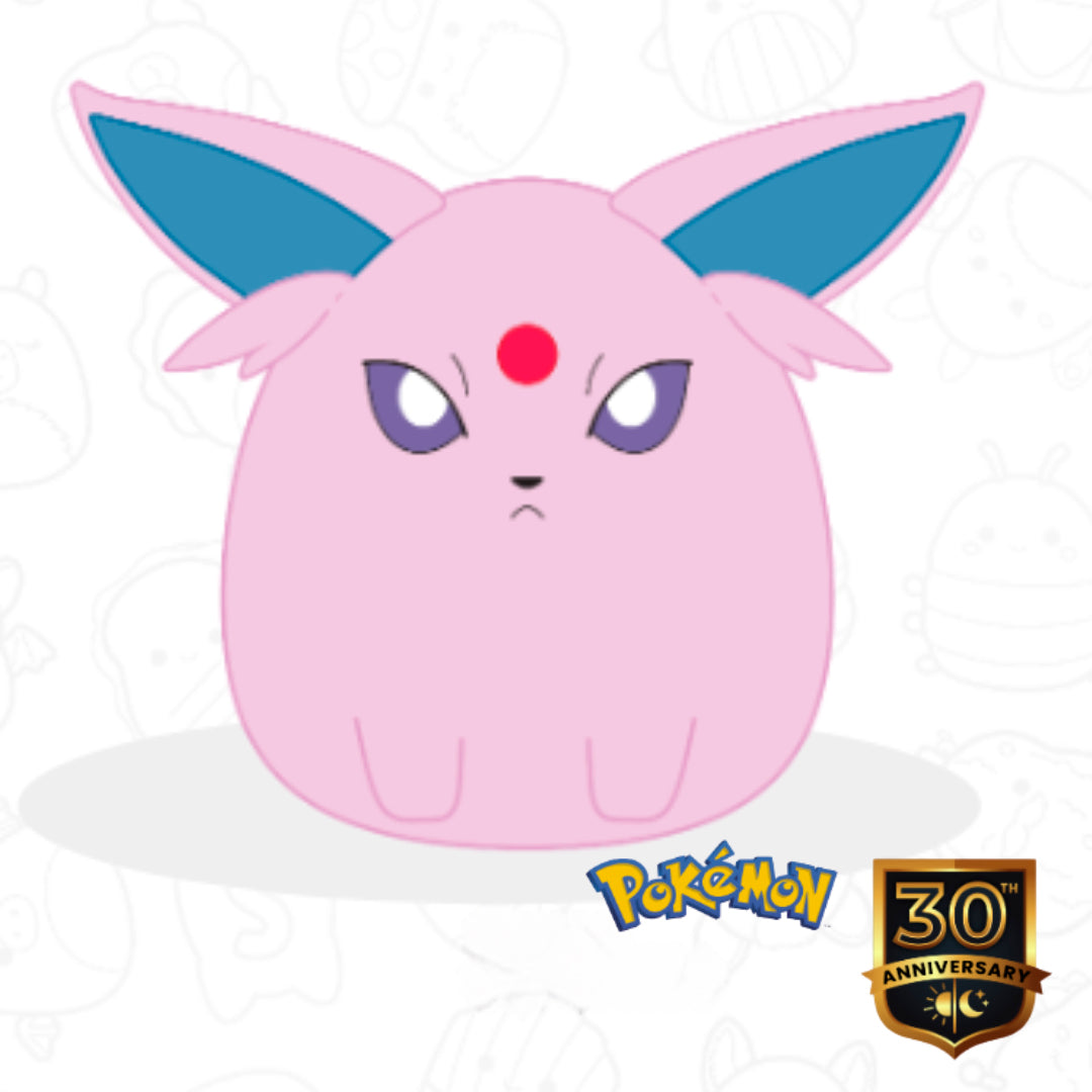 Pokémon Espeon Squishmallows 35 cm - 30th Anniversary