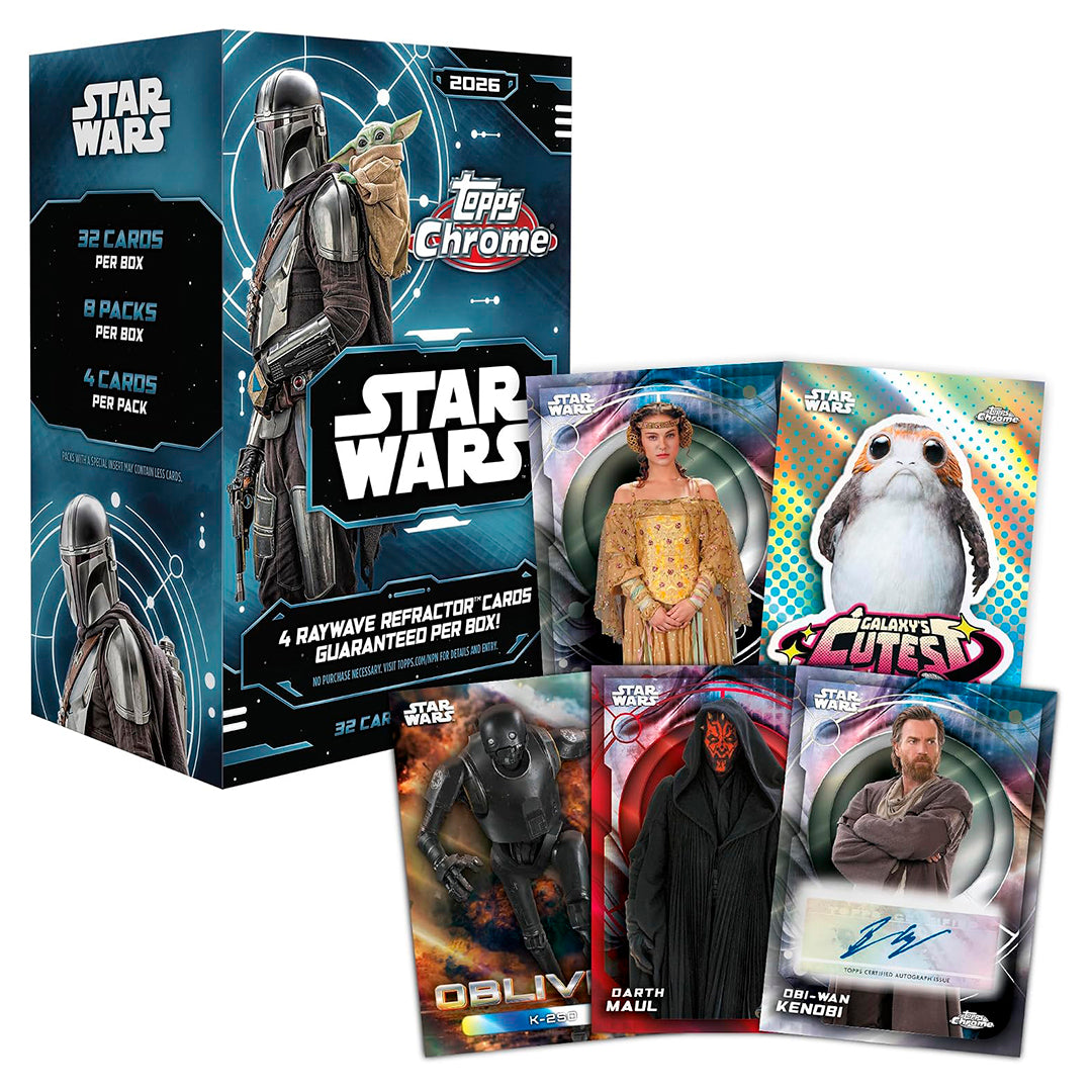 Topps Chrome Star Wars 2026 - Value Box