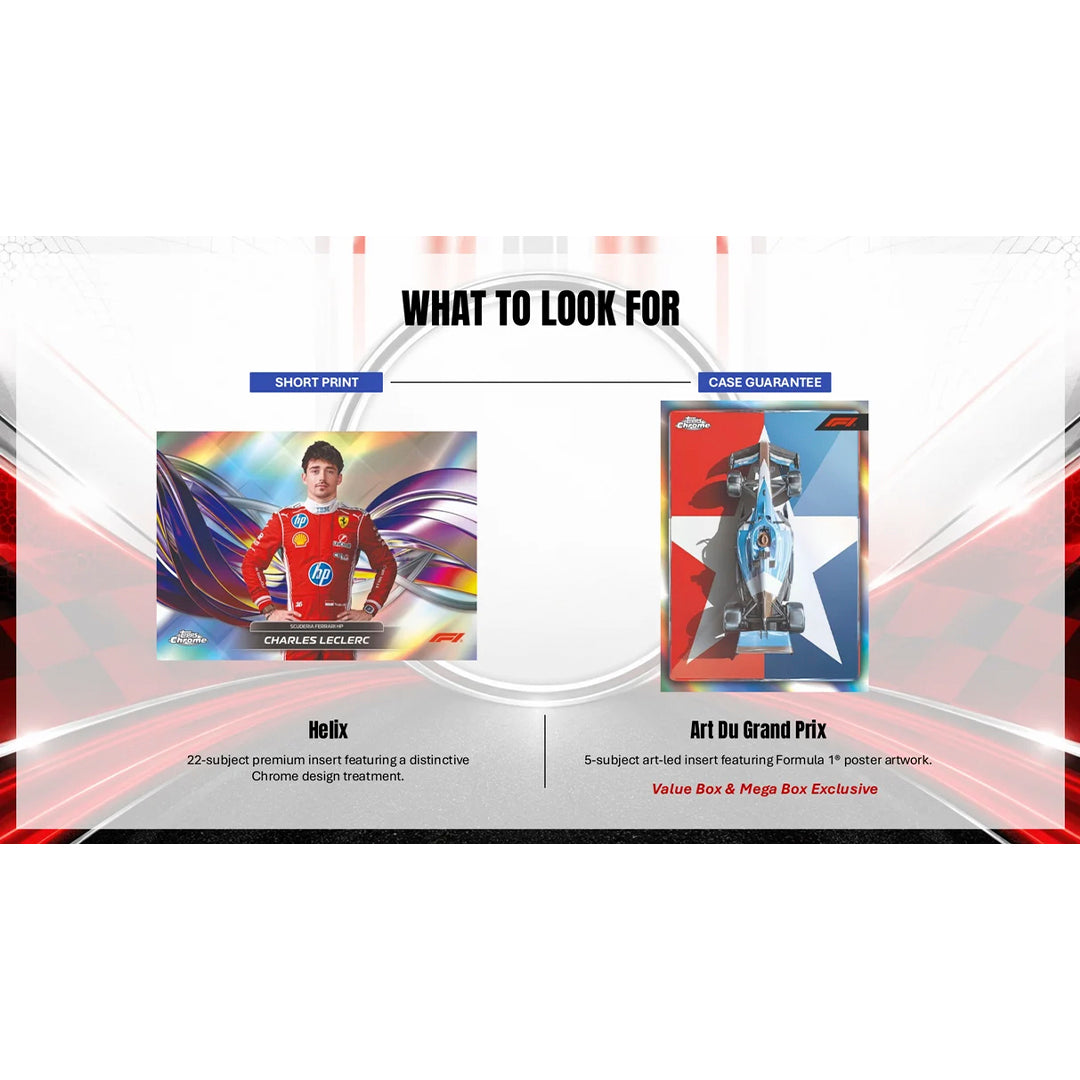 Topps Chrome Formula 1 2026 - Mega Box