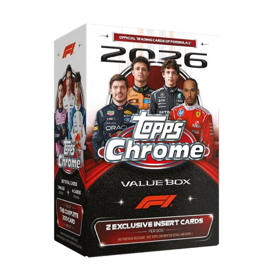 Topps Chrome Formula 1 2026 - Value Box