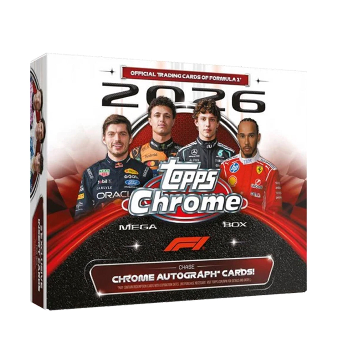 Topps Chrome Formula 1 2026 - Mega Box
