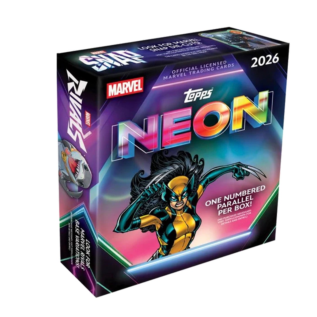 Topps Neon Marvel 2026 - Mega Box