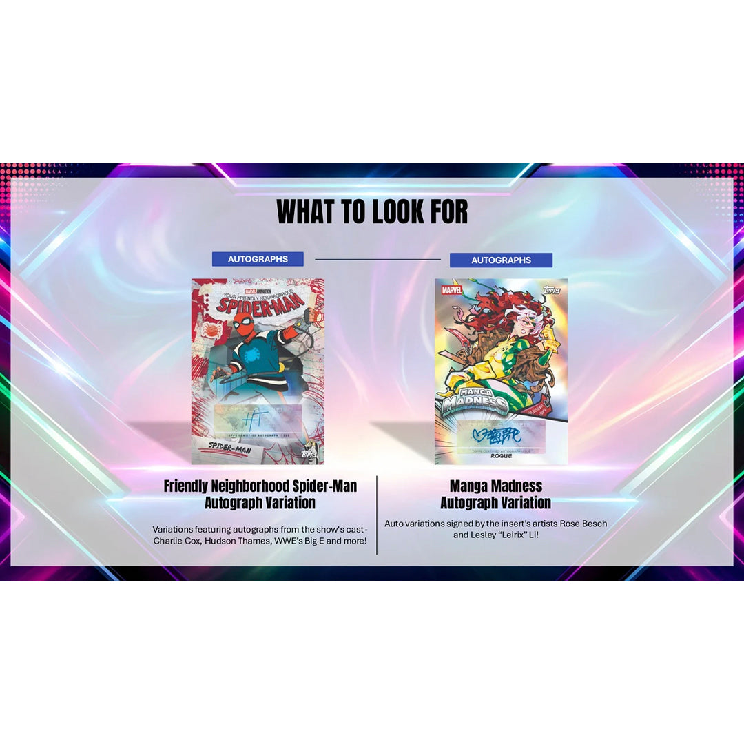 Topps Neon Marvel 2026 - Mega Box