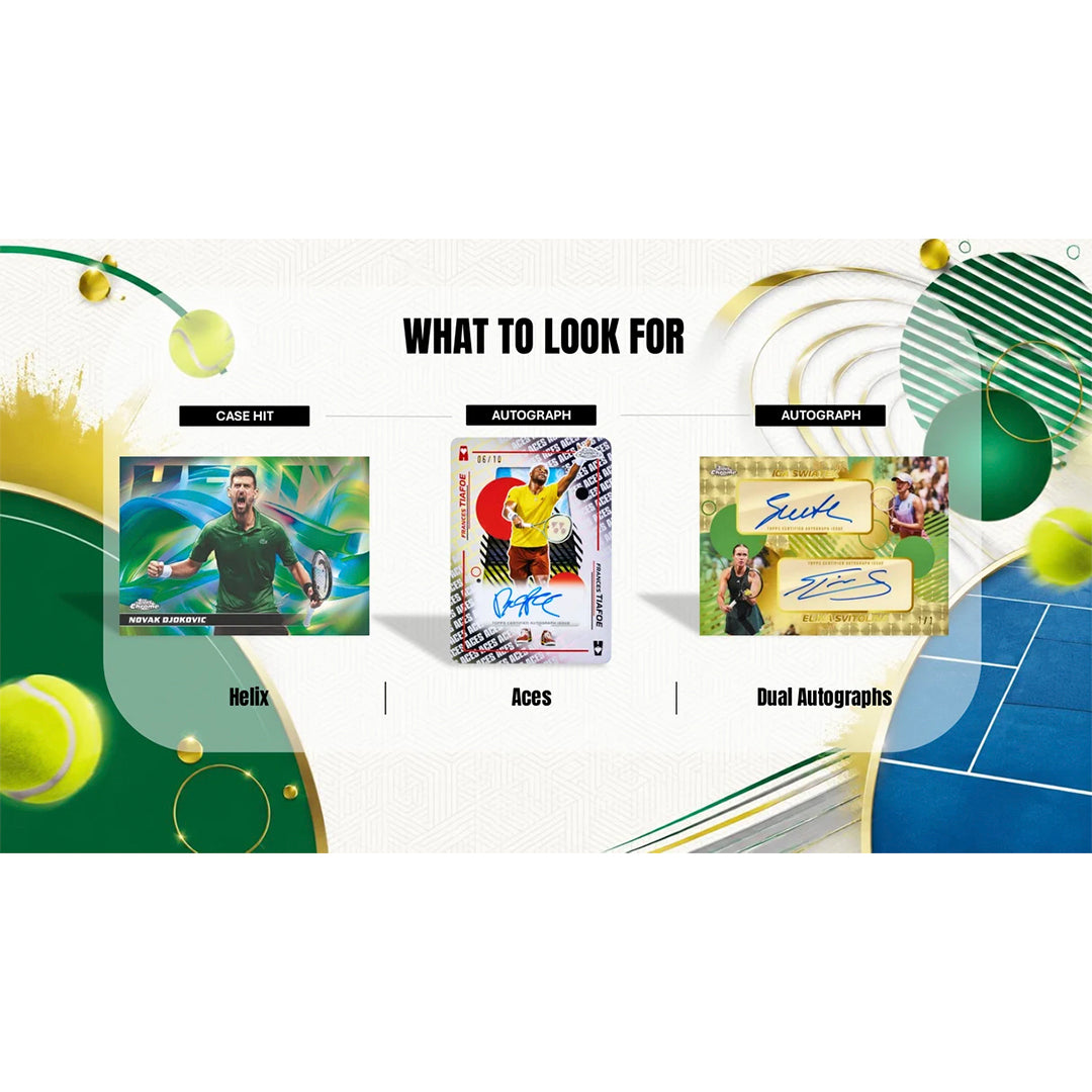 Topps Chrome Tennis 2026 - Value Box