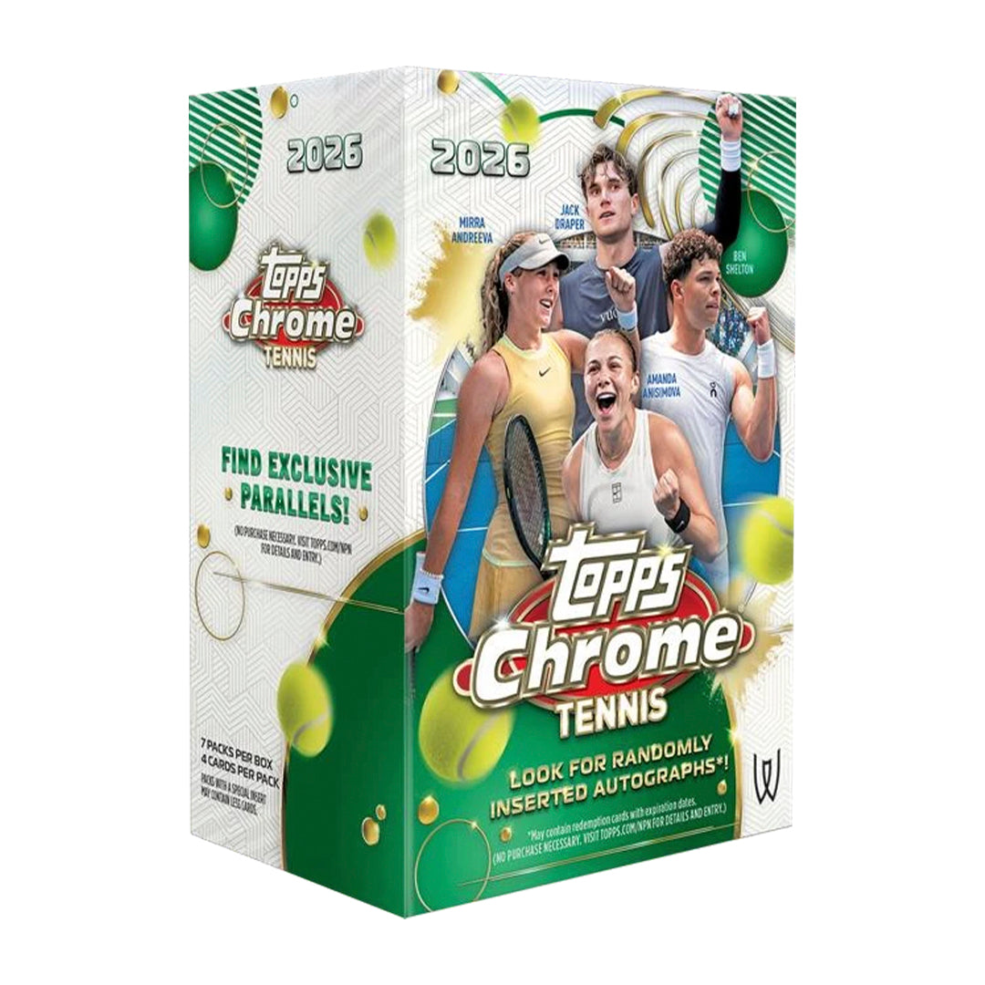 Topps Chrome Tennis 2026 - Value Box