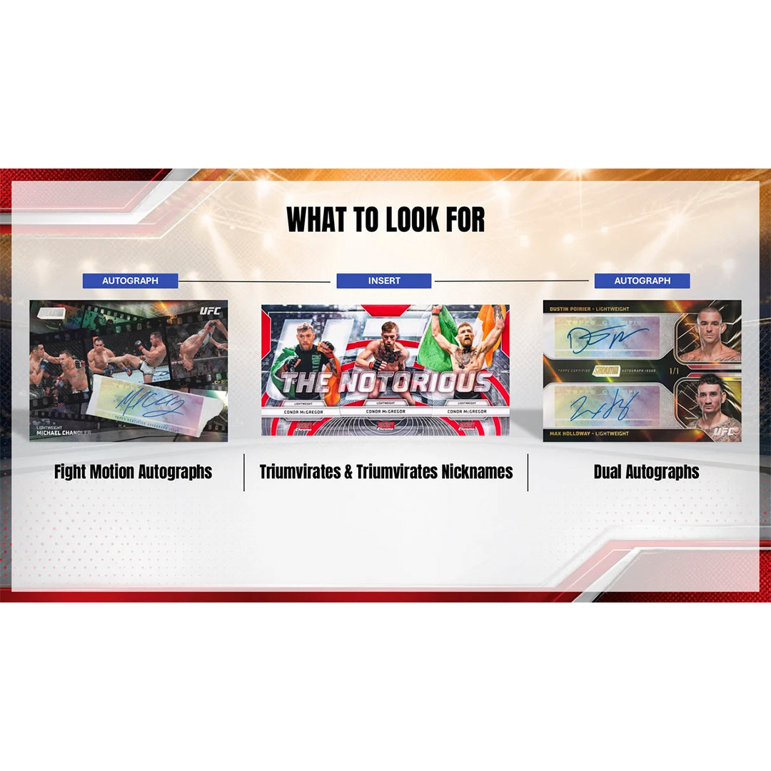 Topps Stadium Club UFC 2026 - Value Box