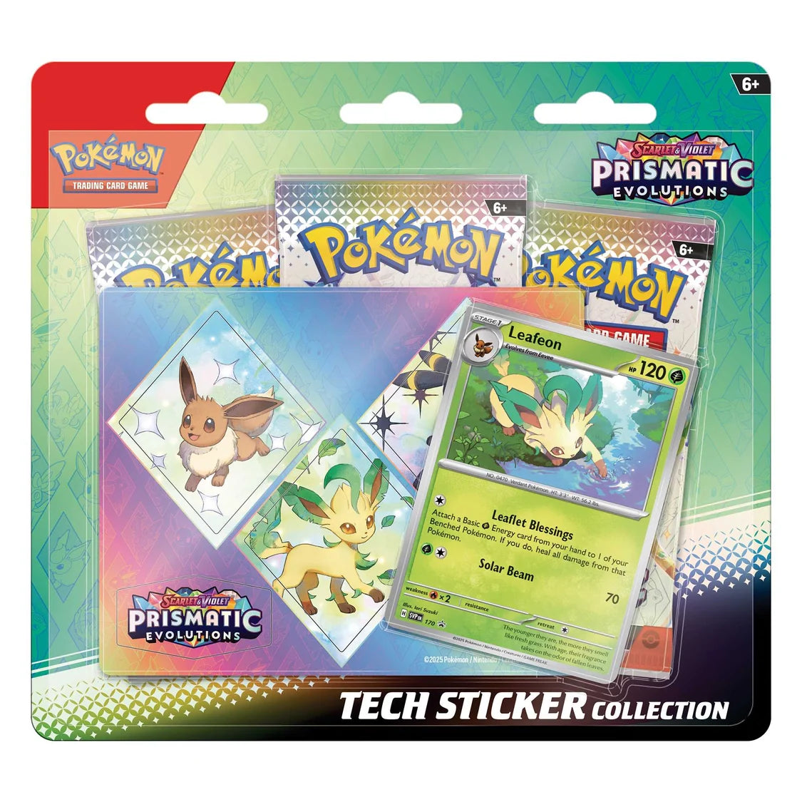 Pokémon TCG: Scarlet & Violet - Prismatic Evolutions Tech Sticker Collection
