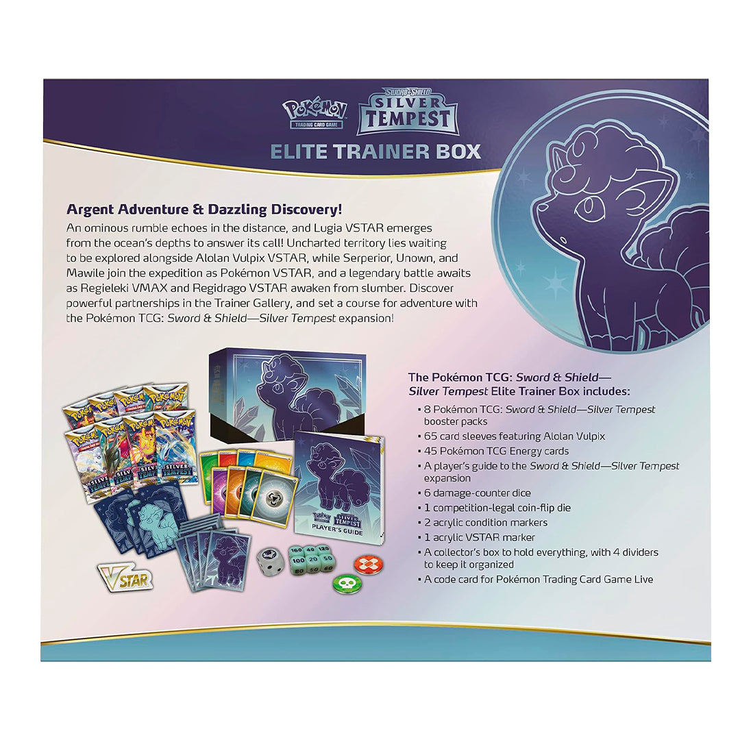 Pokémon TCG: Sword & Shield - Silver Tempest Elite Trainer Box